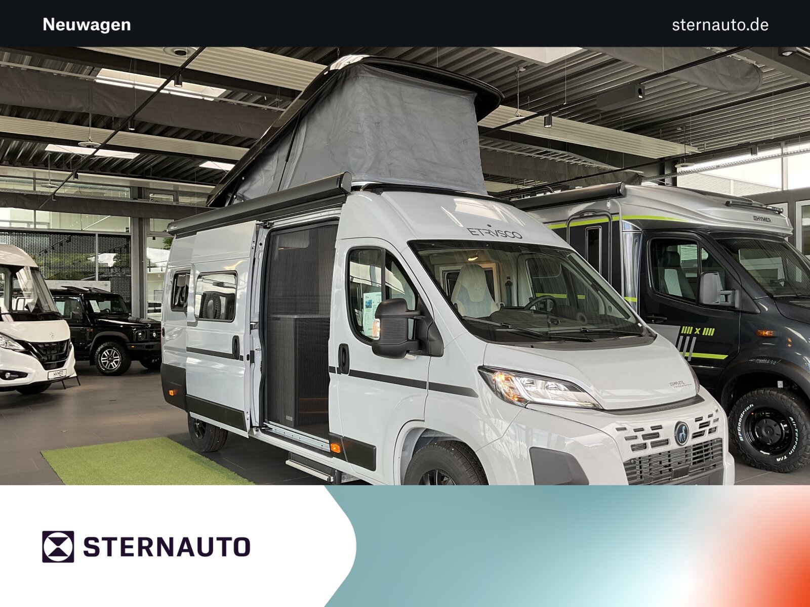 Etrusco CV 640 SB Fiat / AHK /Schlafdach/ Navi/ 4 Pers.