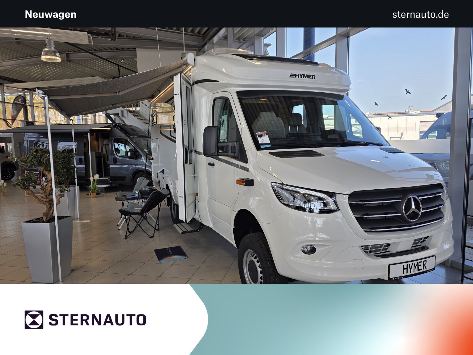 Hymer Hymer ML-T 580 4x4, ZV, AHK, Reserverad, Reling