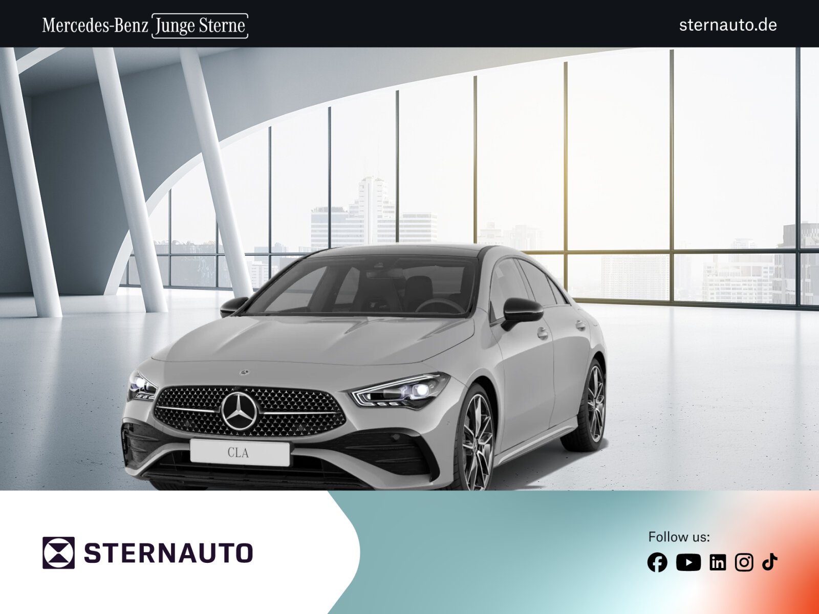 Mercedes-Benz CLA 200 Coupé AMG Pano Distr Multibeam Night 360