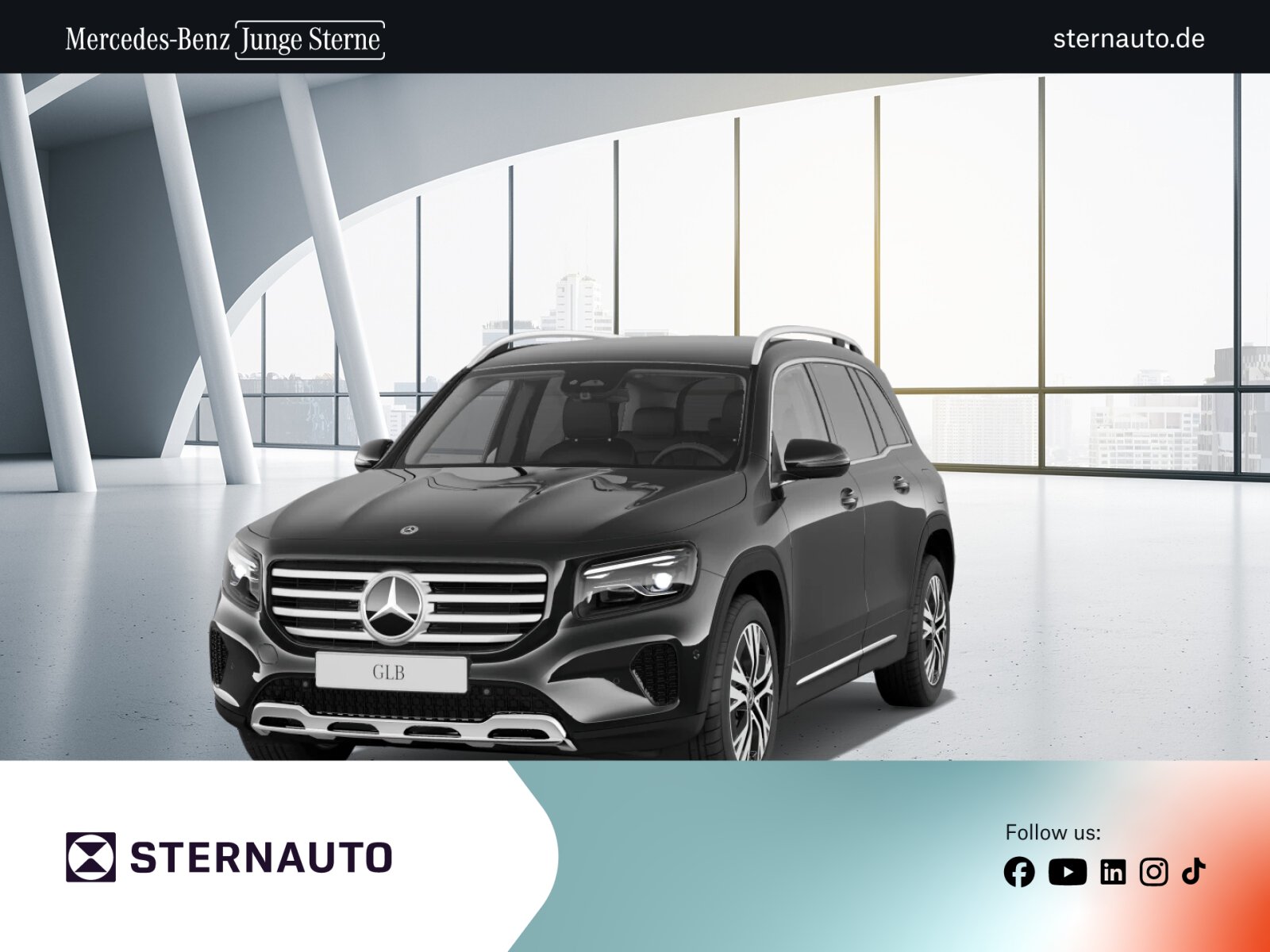 Mercedes-Benz GLB 200 Prog Distr Stand Spur AHK Totw Multibeam
