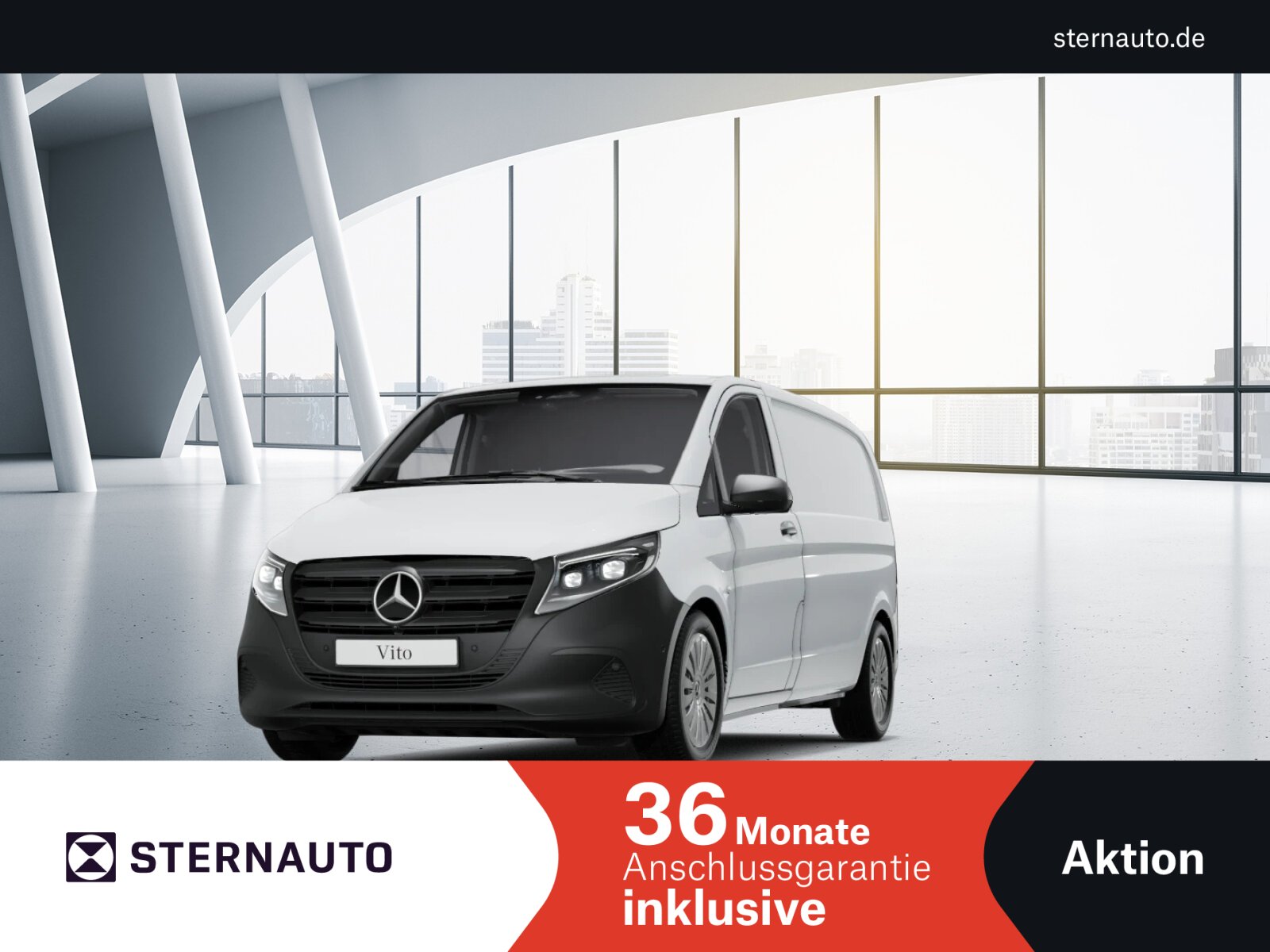 Mercedes-Benz Vito 116 KA/K 9G AHK 2,5t MBUX LED Kamera Navi 