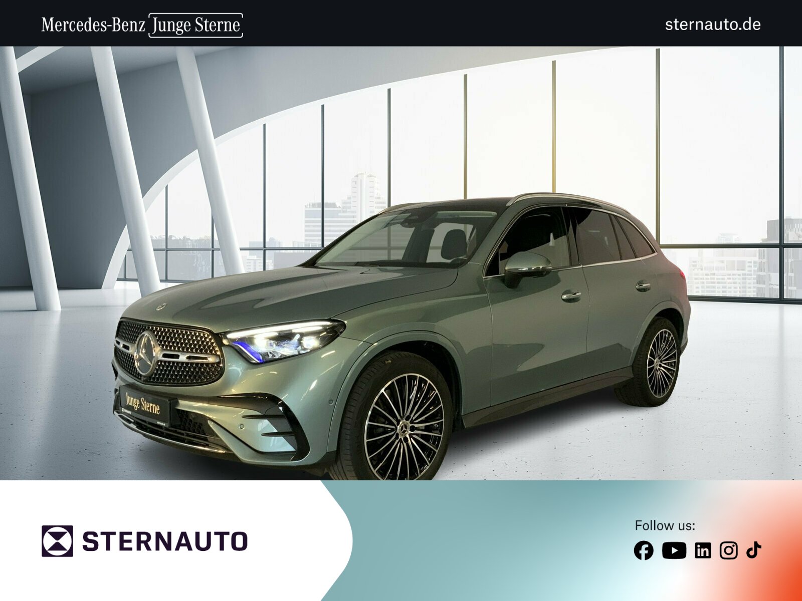 Mercedes-Benz GLC 450 d 4M AMG AHK DIGITAL LIGHT 360° HUD Burm 