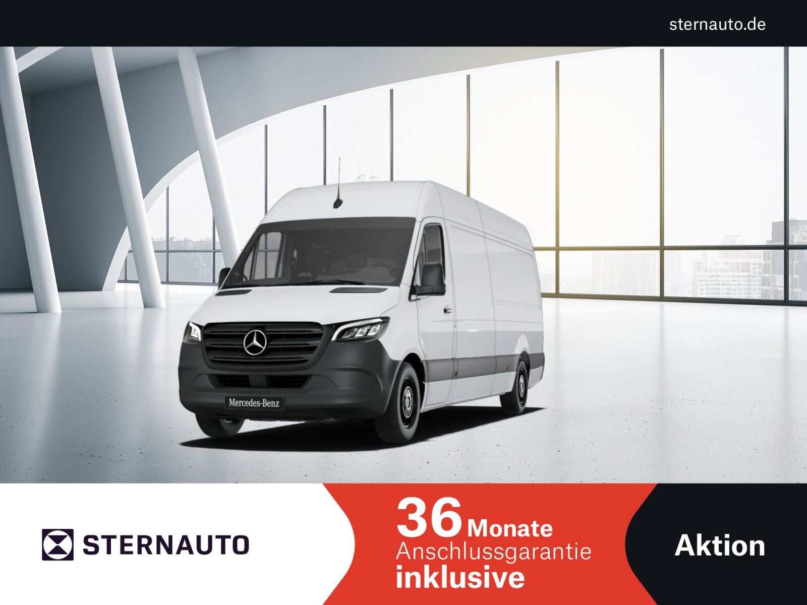 Mercedes-Benz Sprinter 317 KA L3H2 9G LED Standh AHK 2,8t MBUX 