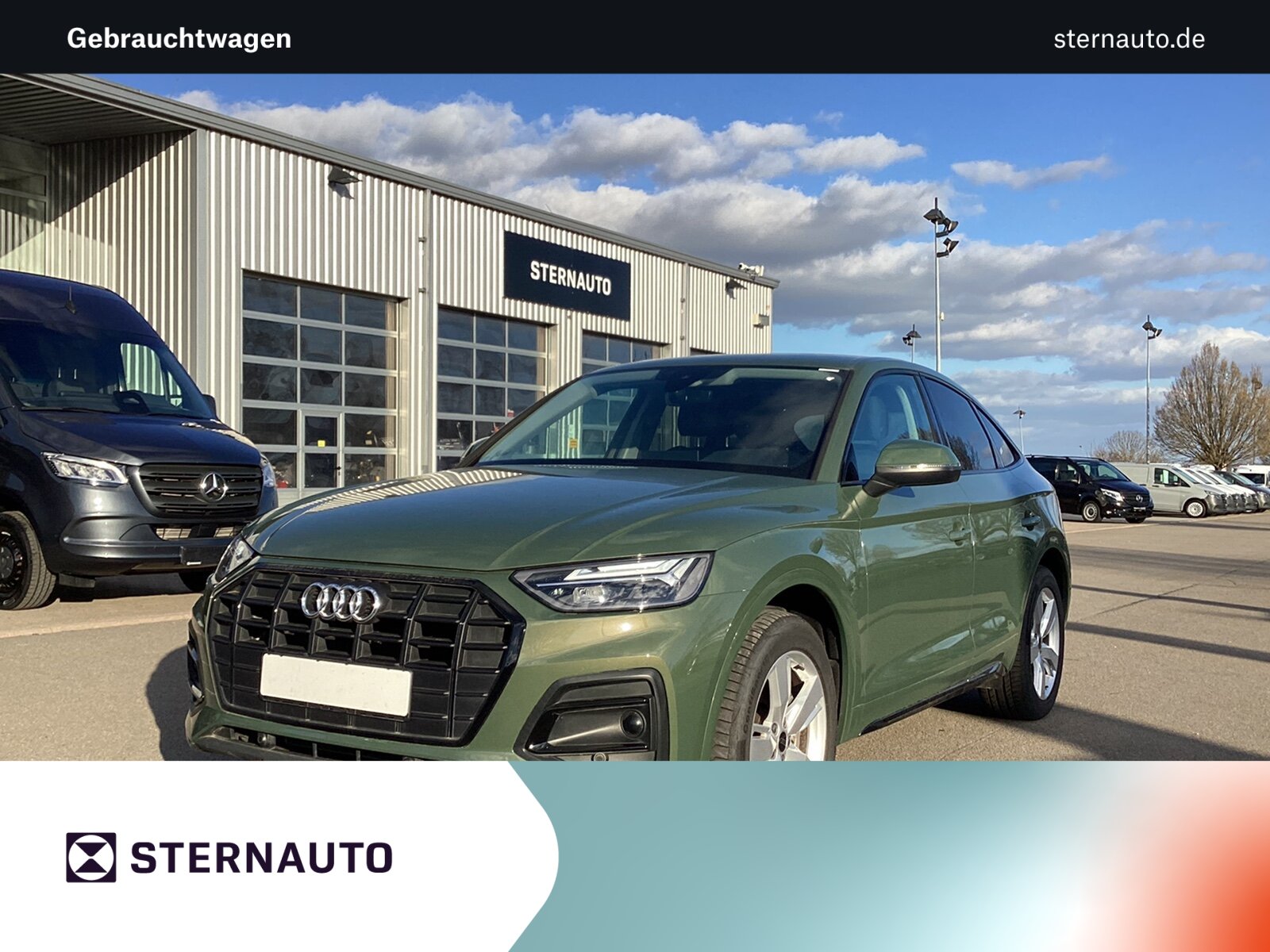 Audi Q5 Sportback 35 2.0 TDI adv LED ACC AHK Spur 19 Zoll