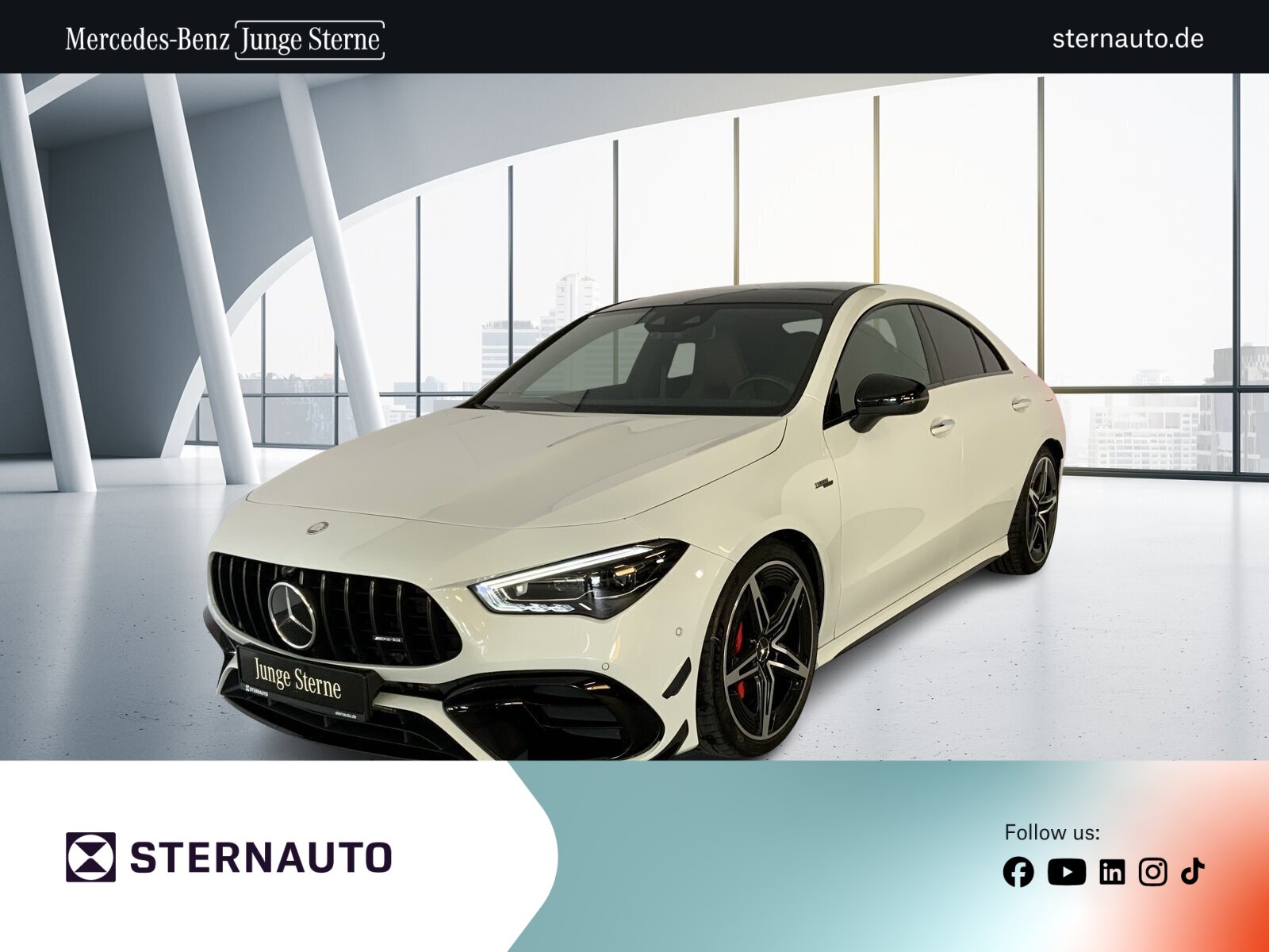 Mercedes-Benz CLA 45 S 4M Coupé Pano Night Aero Burm Multibeam 