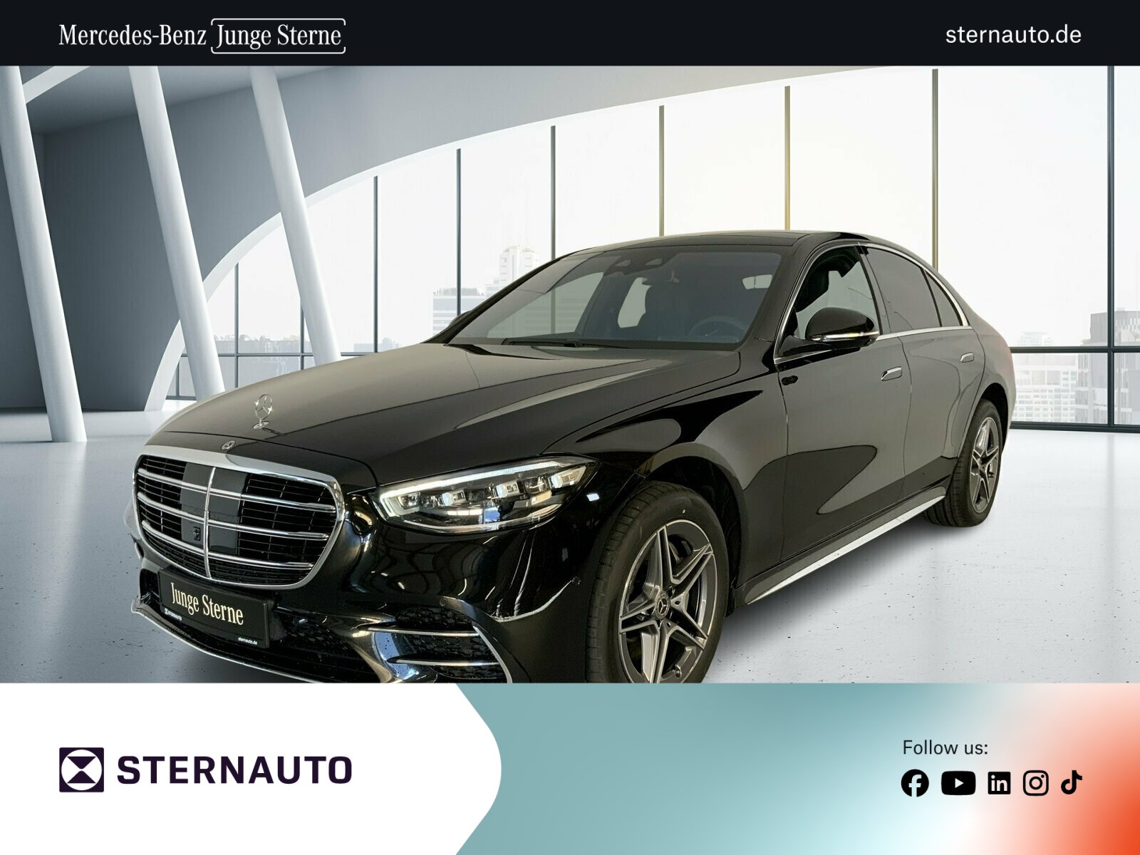Mercedes-Benz S 450 d 4M AMG HUD Burm3D Standh 4x Sitzklima 