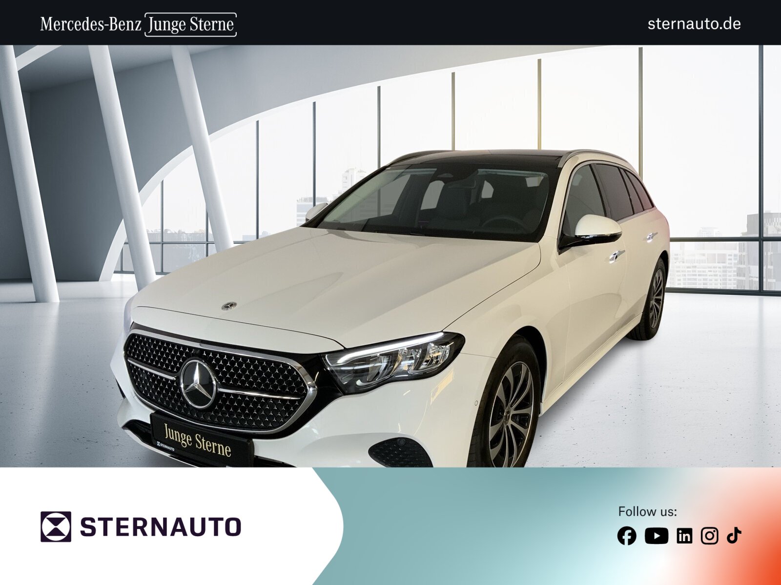 Mercedes-Benz E 200 T AVANTGARDE Pano DISTRONIC Apple CarPlay 