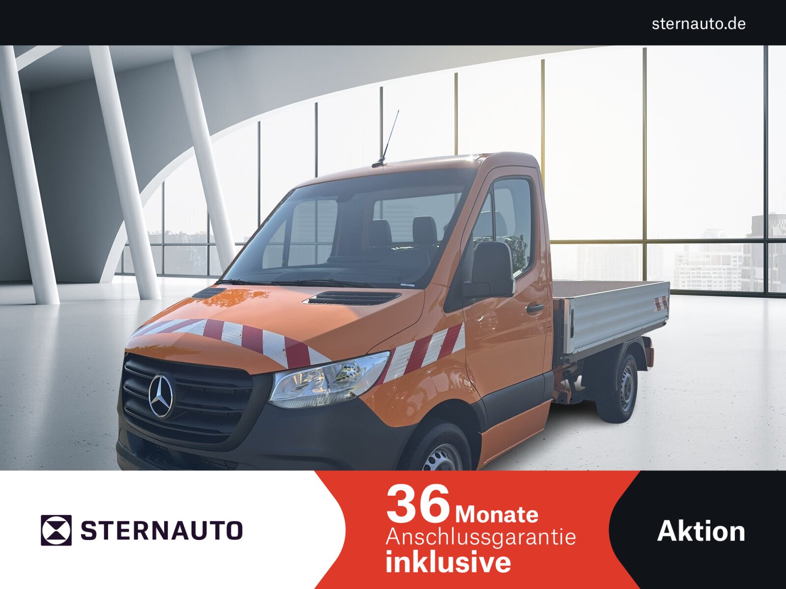 Mercedes-Benz Sprinter 211 Pritsche 3259 AHK Klima DAB 