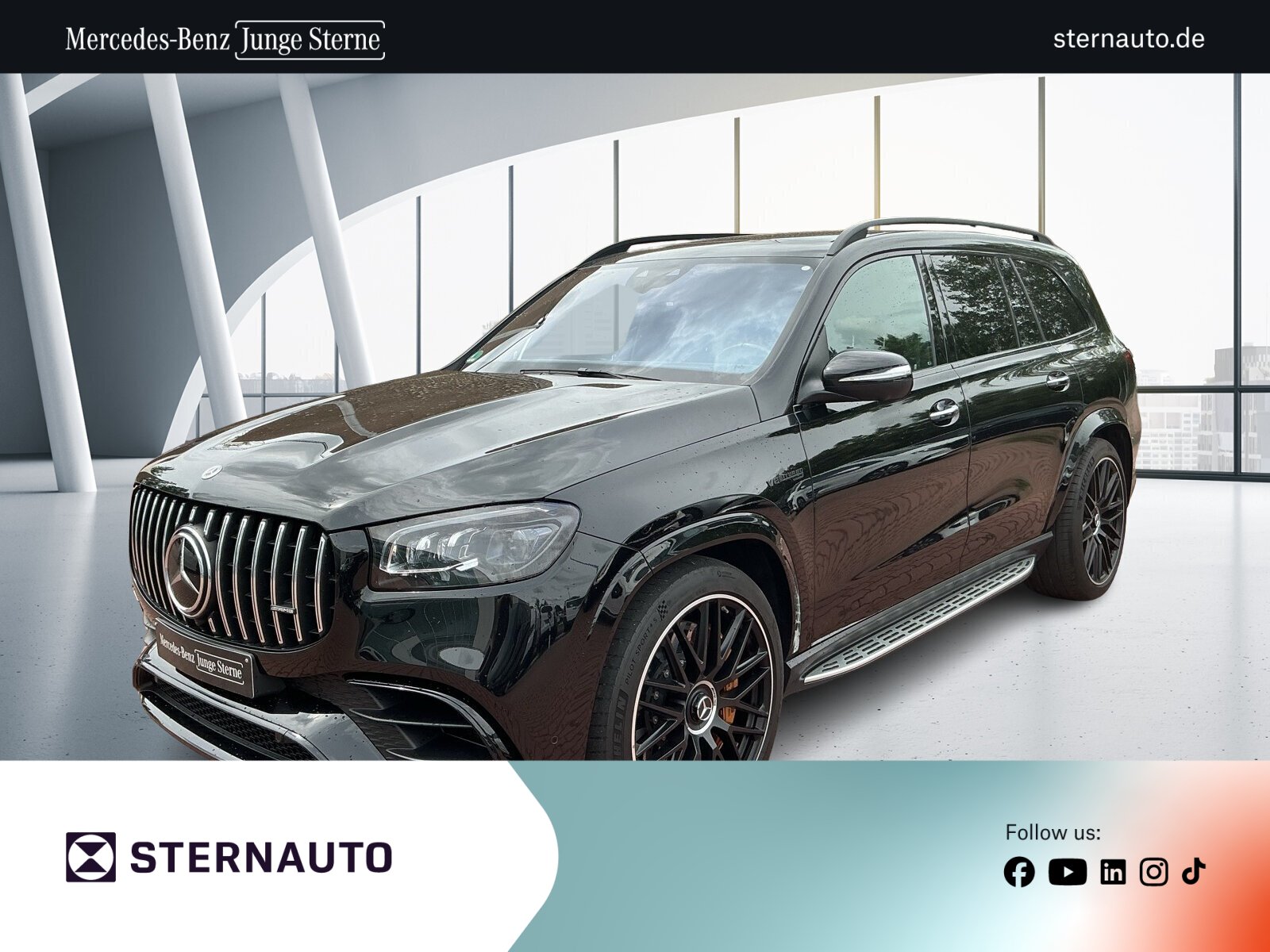 Mercedes-Benz GLS 63 4M+ PanoD Distr 360K Sound AHK Performance