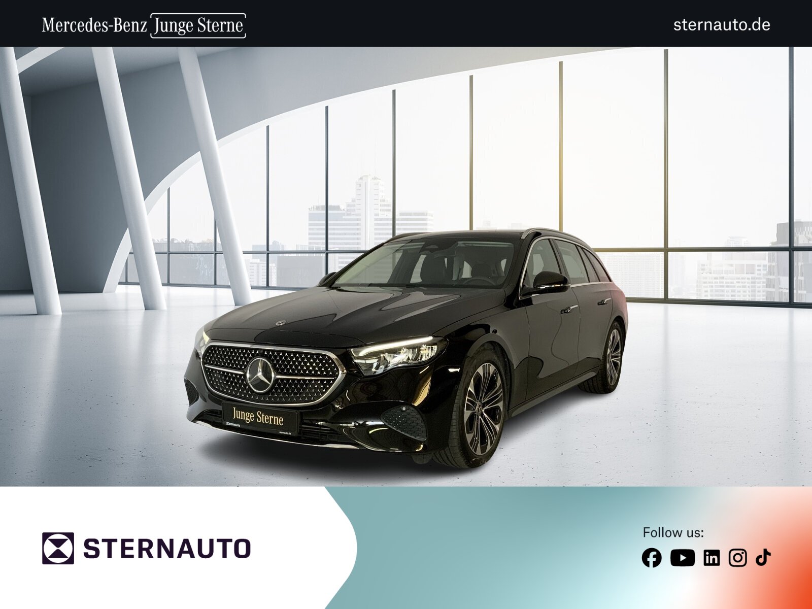 Mercedes-Benz E 200 T AVANTGARDE Pano 19" DISTRONIC Keyless 