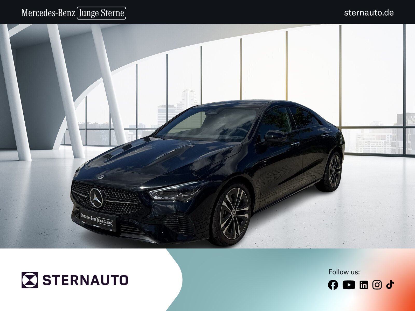 Mercedes-Benz CLA 220 d Coupé Progr PanoD Nightp Multibeam AHK