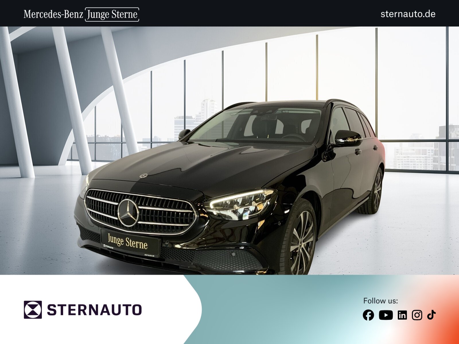 Mercedes-Benz E 300 de 4M T AVANTGARDE Night Distronic AHK 