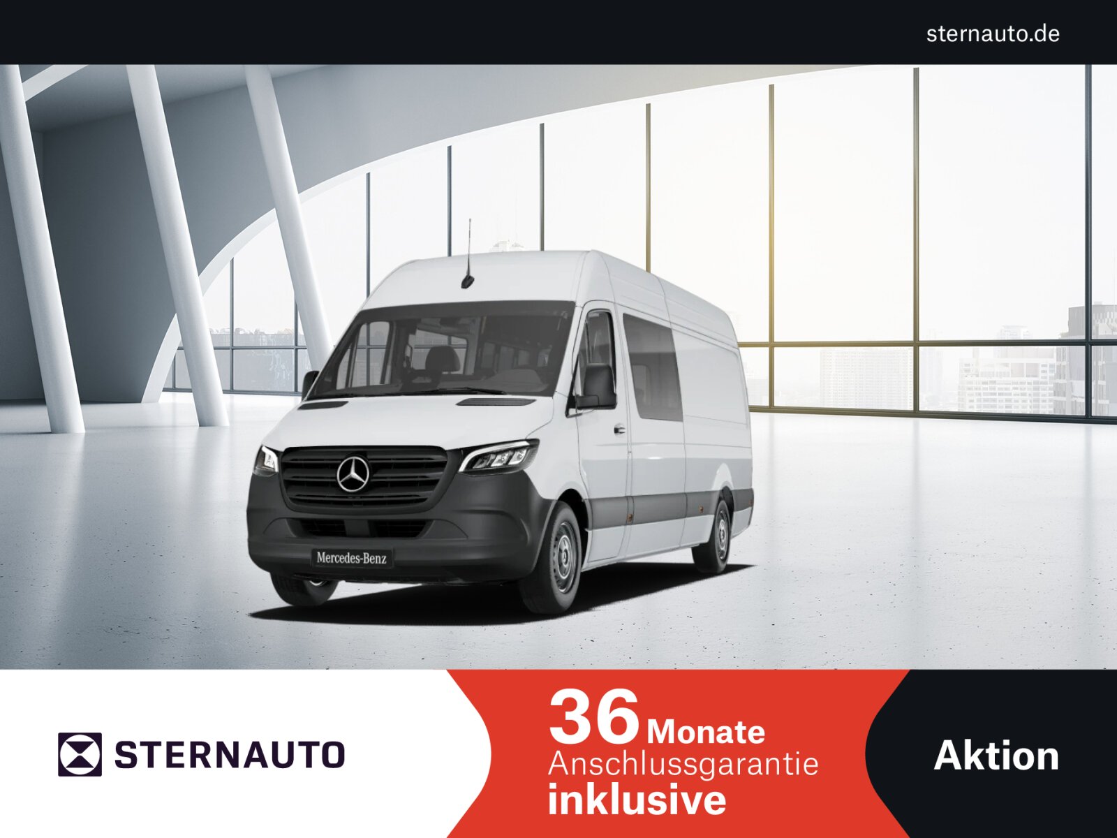 Mercedes-Benz Sprinter 317 MIXTO L3H2 9G LED Standh MBUX AHK 