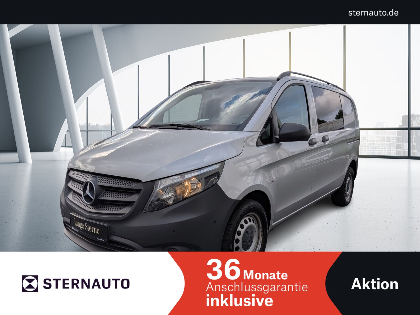Mercedes-Benz Vito 114 4x4 Mixto/K 9G Navi Klima Standhzg.PKW
