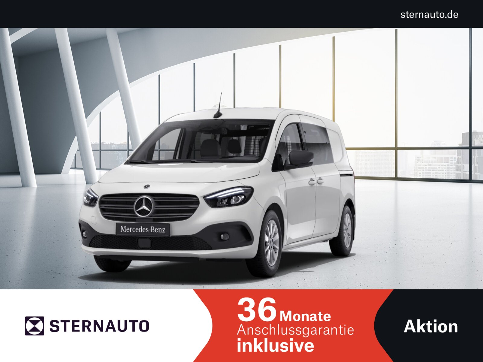 Mercedes-Benz Citan 112 MIXTO 7G LED Kamera MBUX AHK Tempomat 