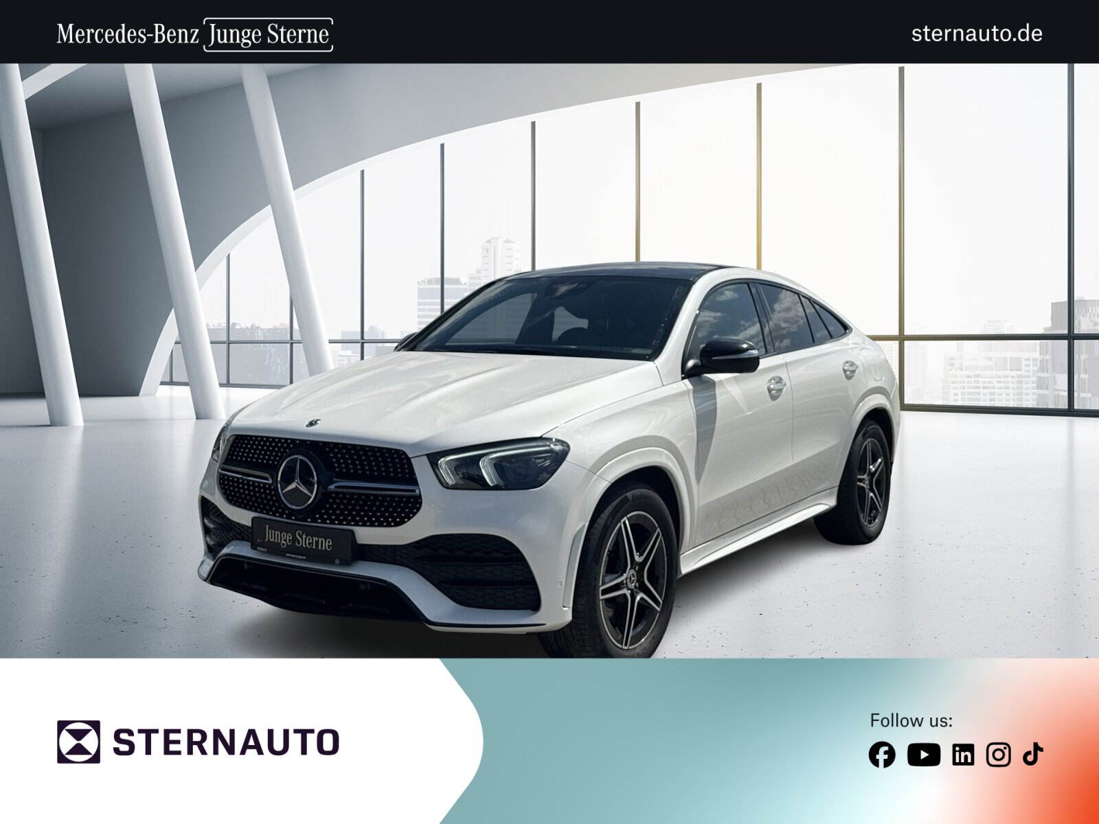 Mercedes-Benz GLE 350 e 4M Coupé AMG PanoD Distro 360Ka Sound