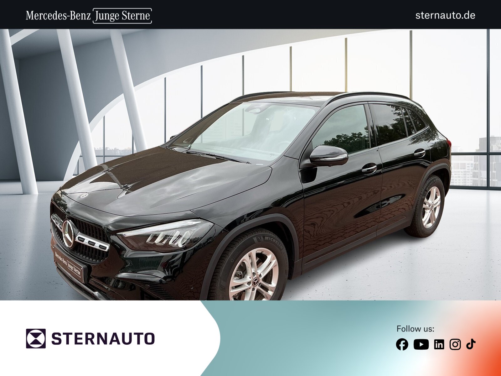 Mercedes-Benz GLA 180 Progr PanoD 360Ka Distr Sound Nightp AHK