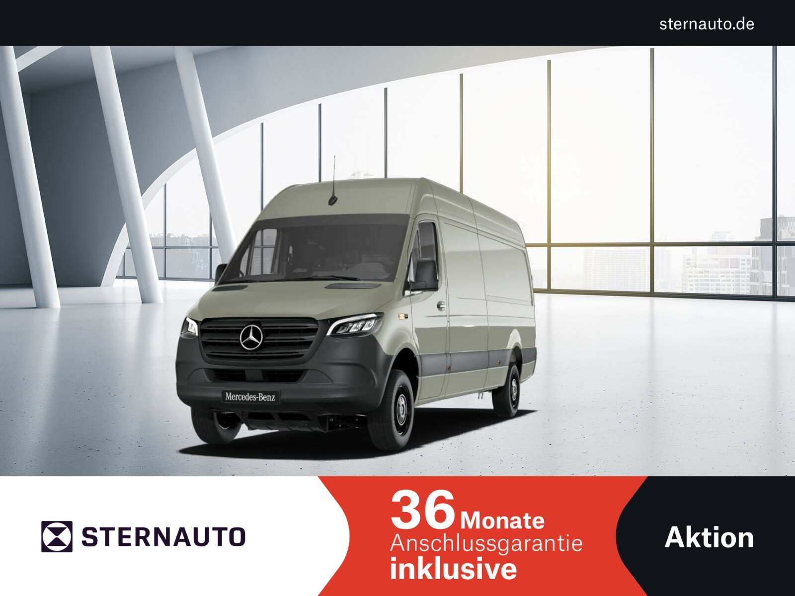Mercedes-Benz Sprinter 319 4x4 KA L3H2 LED Standh AHK MBUX 