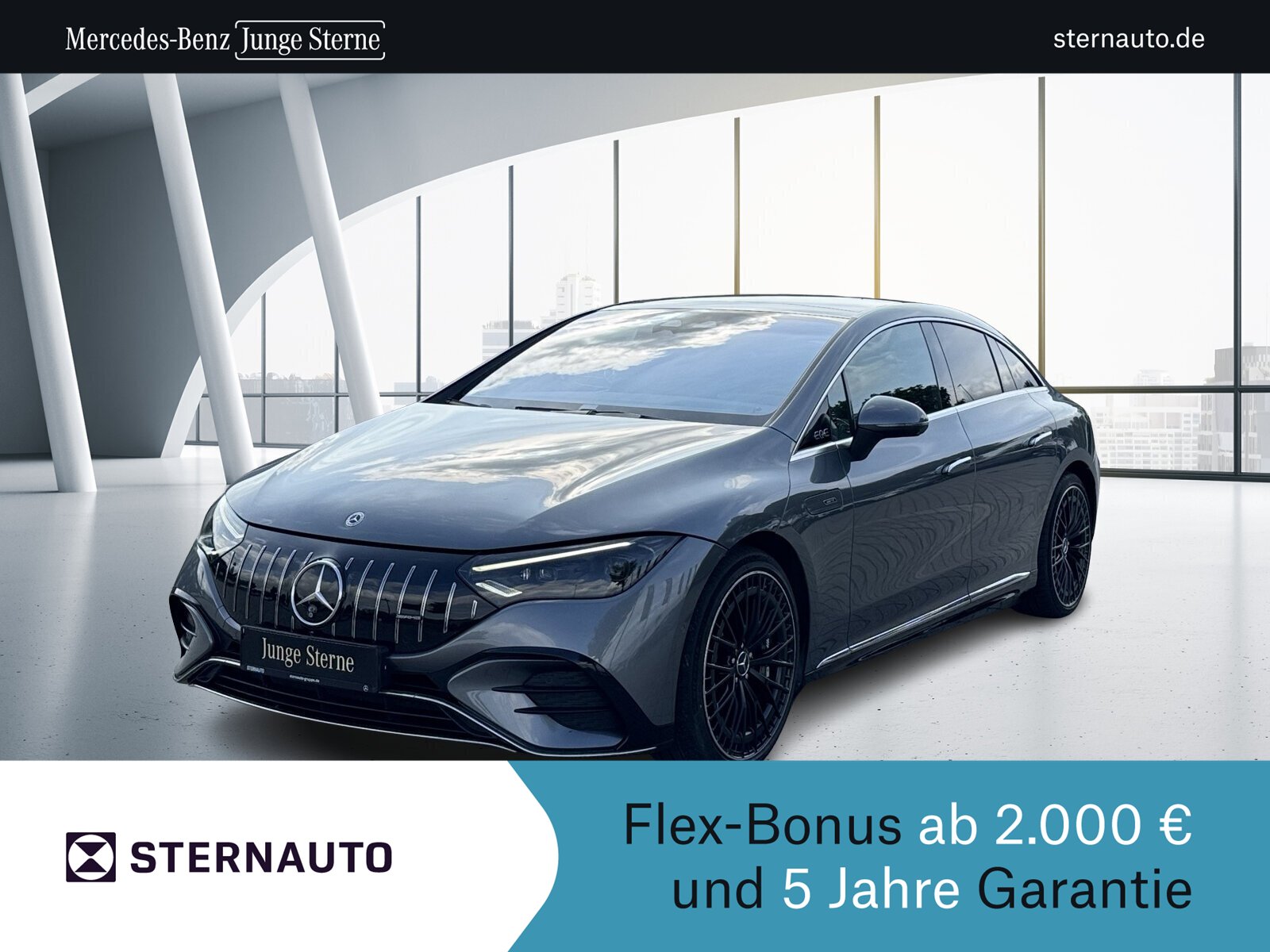 Mercedes-Benz EQE 43 4M AMG Navi/PanoDach/Distronic/BC/360°Cam