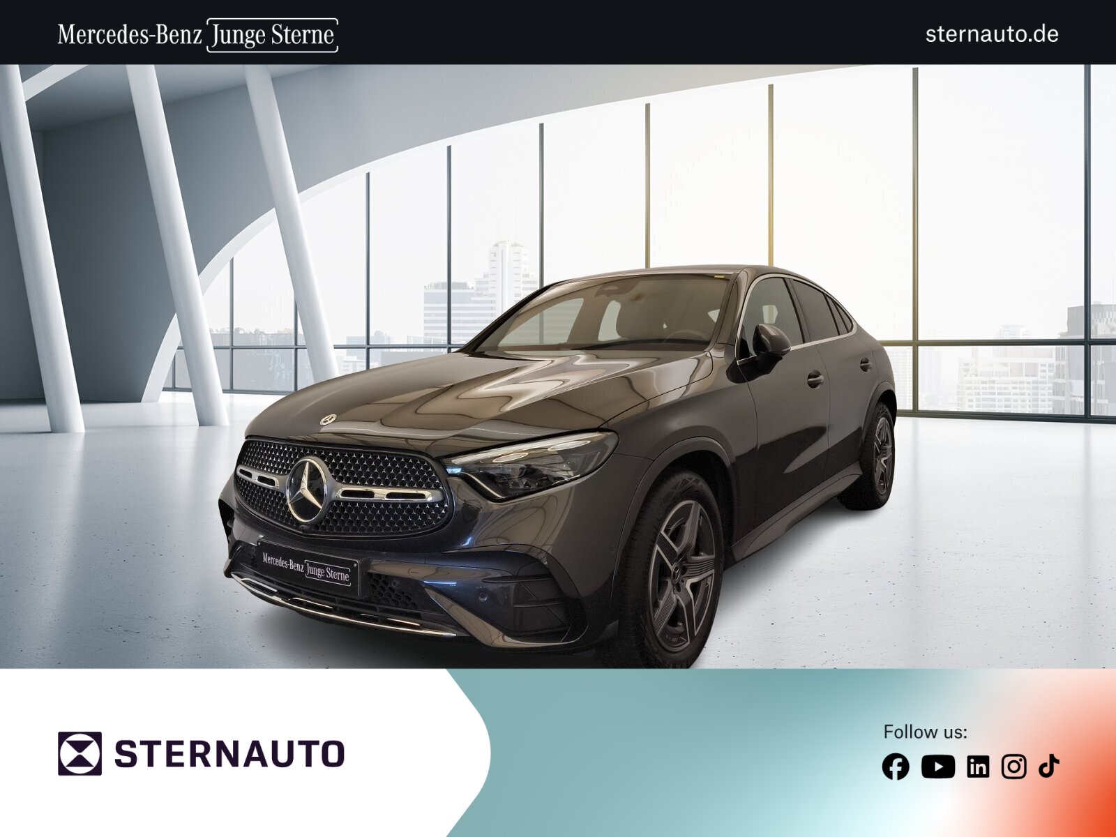 Mercedes-Benz GLC 220 d 4M Coupé AMG Distr RüCam DigiLight AHK