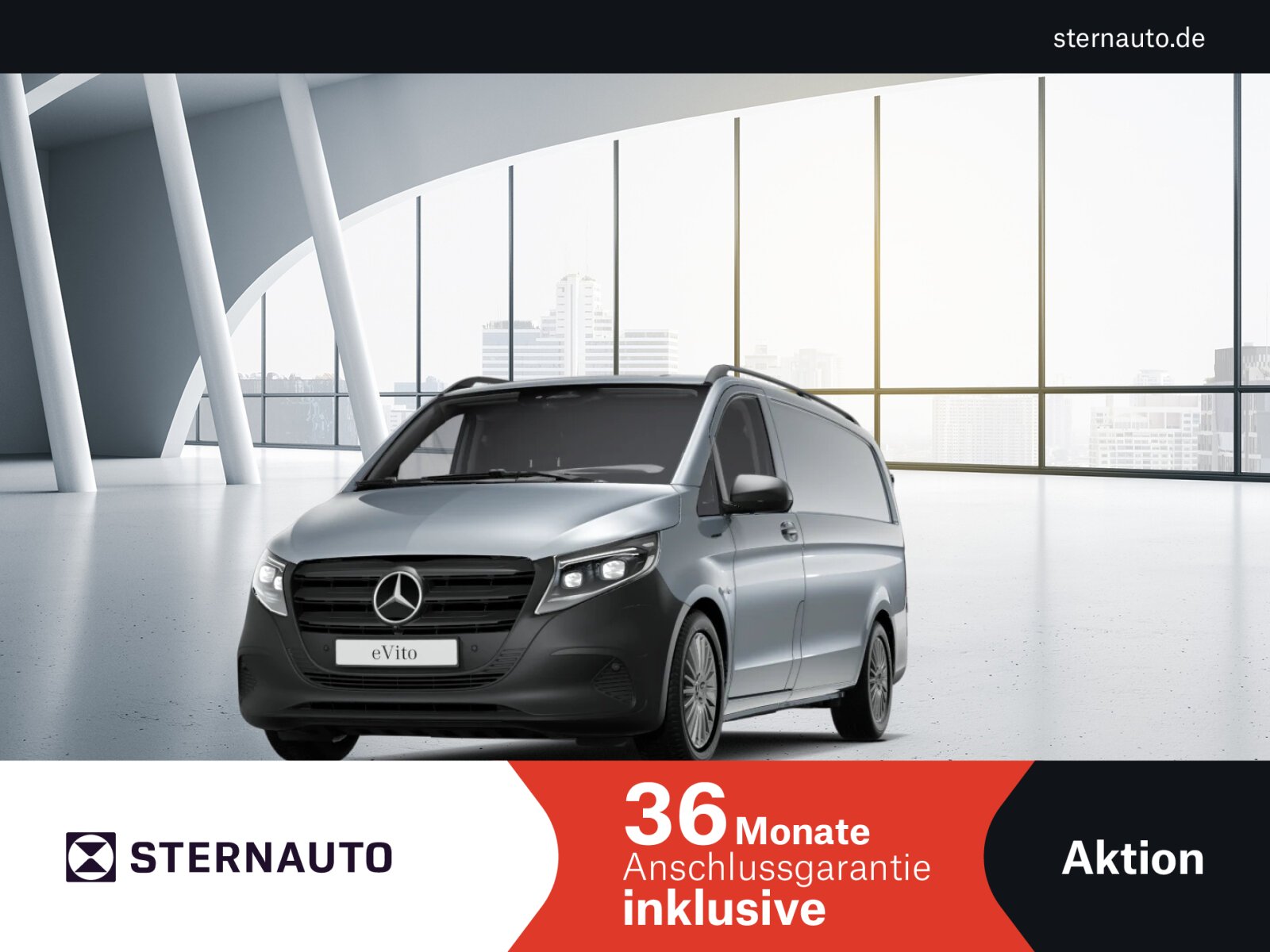 Mercedes-Benz eVito 112 KA/L Autom.DISTR.Navi Kamera Klima LED 