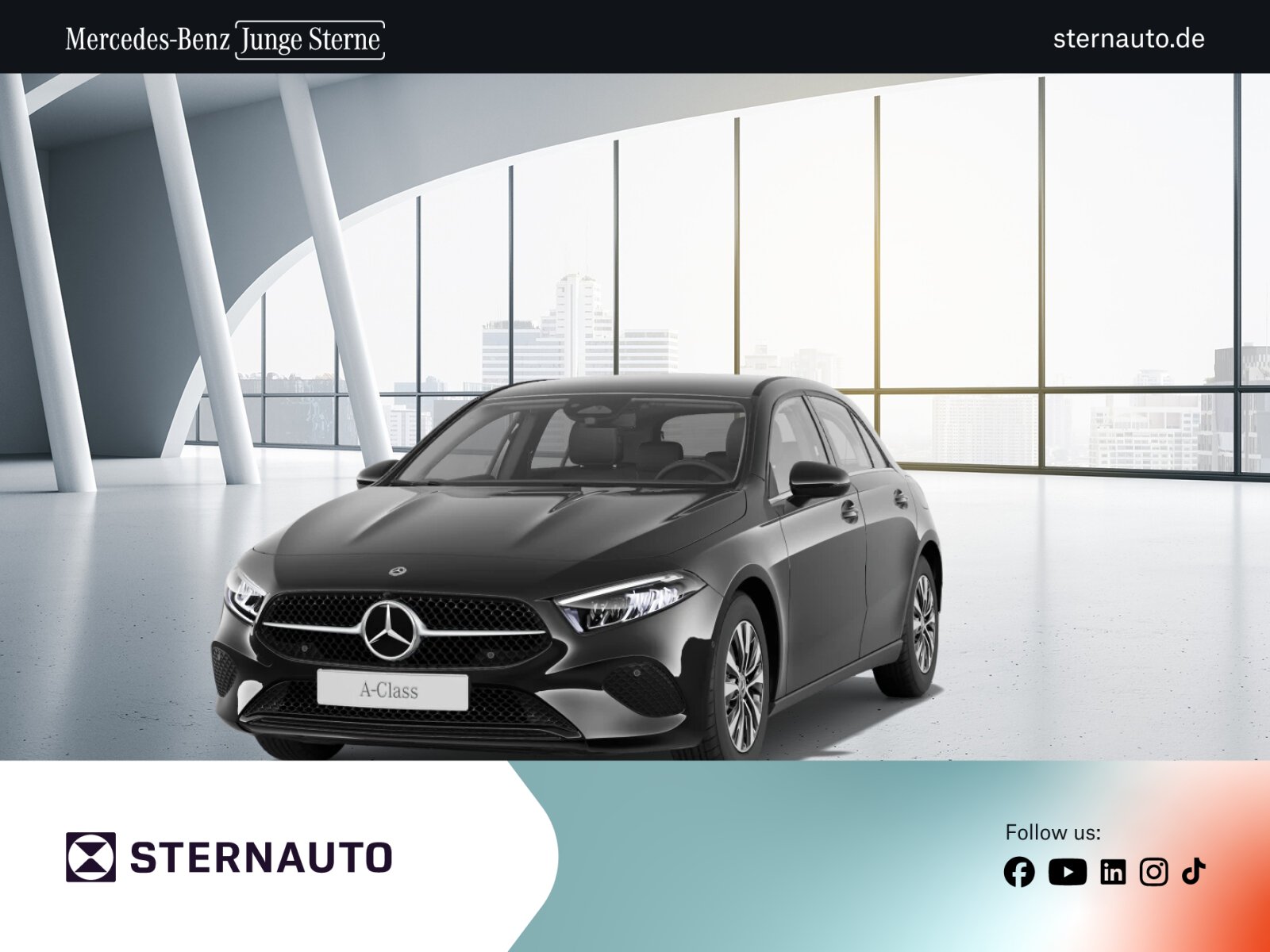 Mercedes-Benz A 180 d MBUX Prem RüCam LED SpurAssis Parktronic