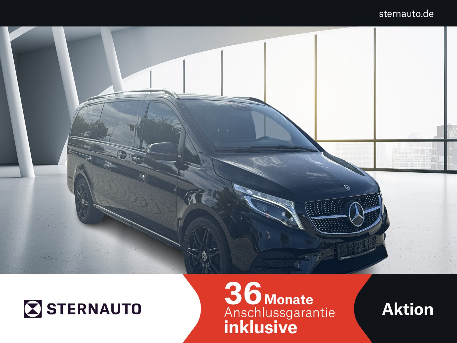 Mercedes-Benz V300d4M Lang AMG Leder LED Sitzklima Standheizg AIRMATIC