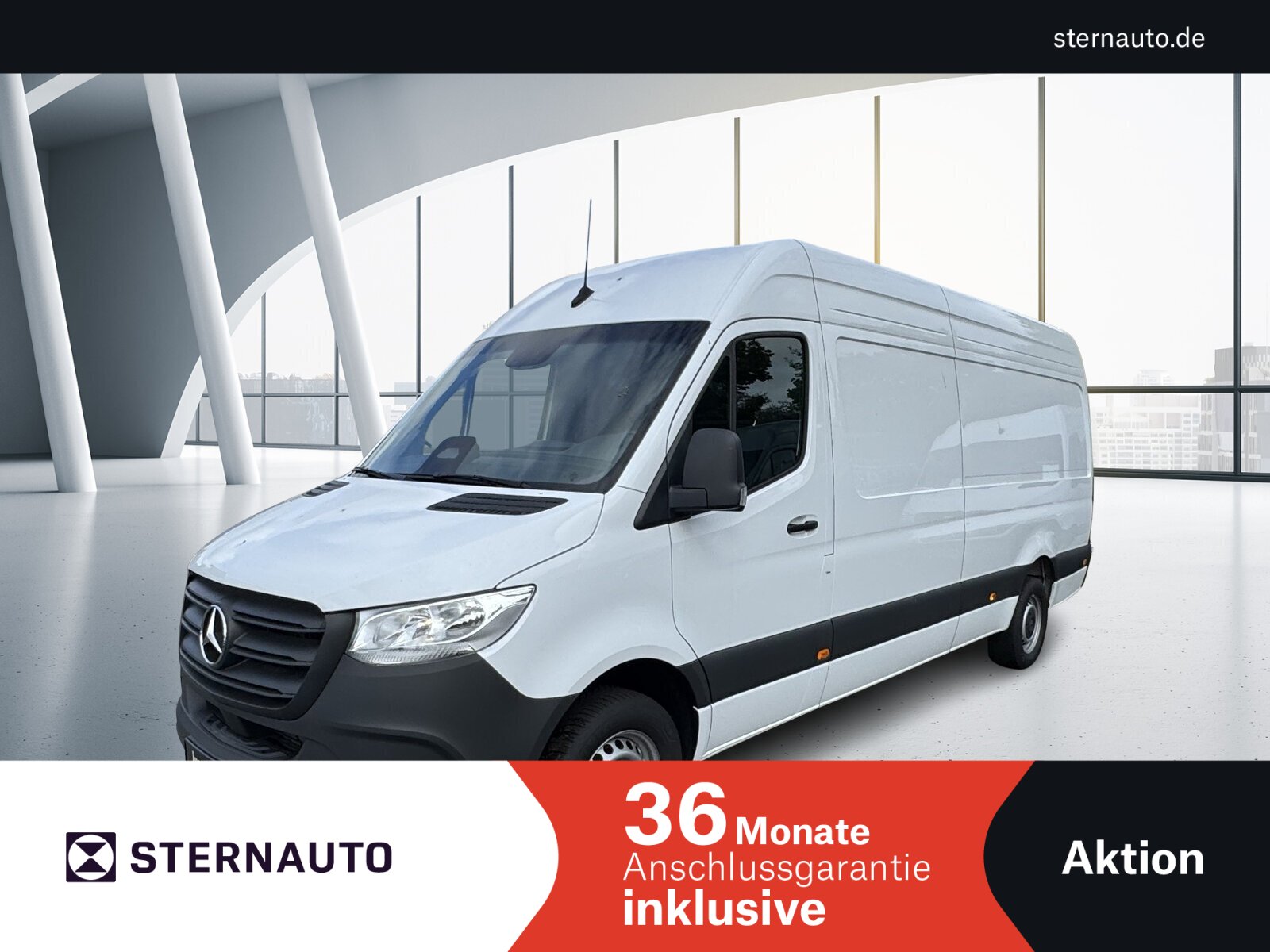 Mercedes-Benz Sprinter 317 CDI PRO Kasten AHK 3,5 to AHK 3,5 to./Autom/Klima/Sitzhzg/lang-hoch