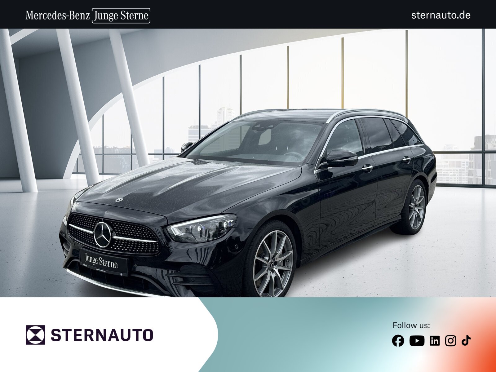 Mercedes-Benz E 400 d 4M T AMG Standh 360Kam Multibeam Memory.