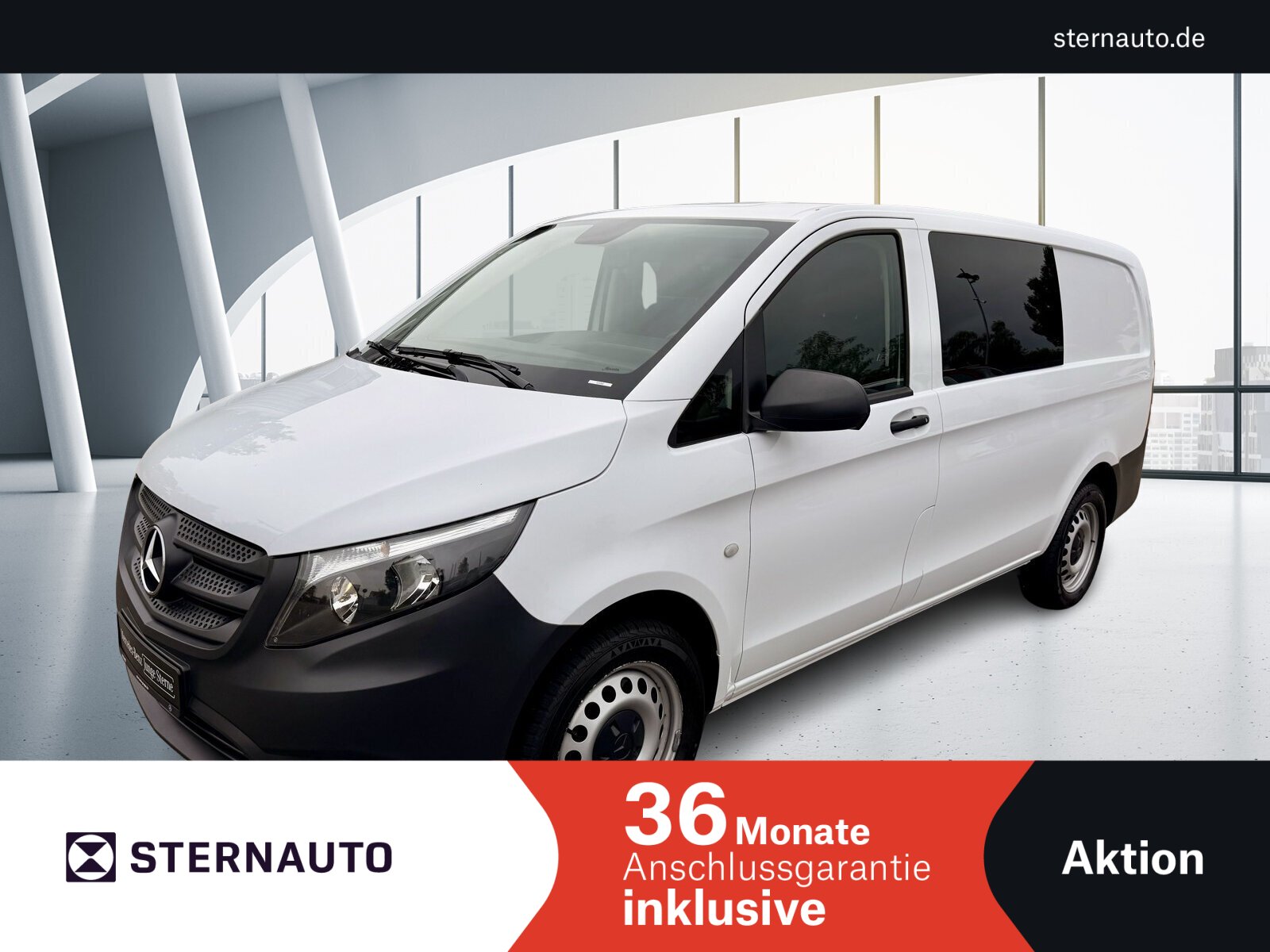 Mercedes-Benz Vito 119 MIXTO 4x4 9G Kamera AHK 2,5t Klima DAB 