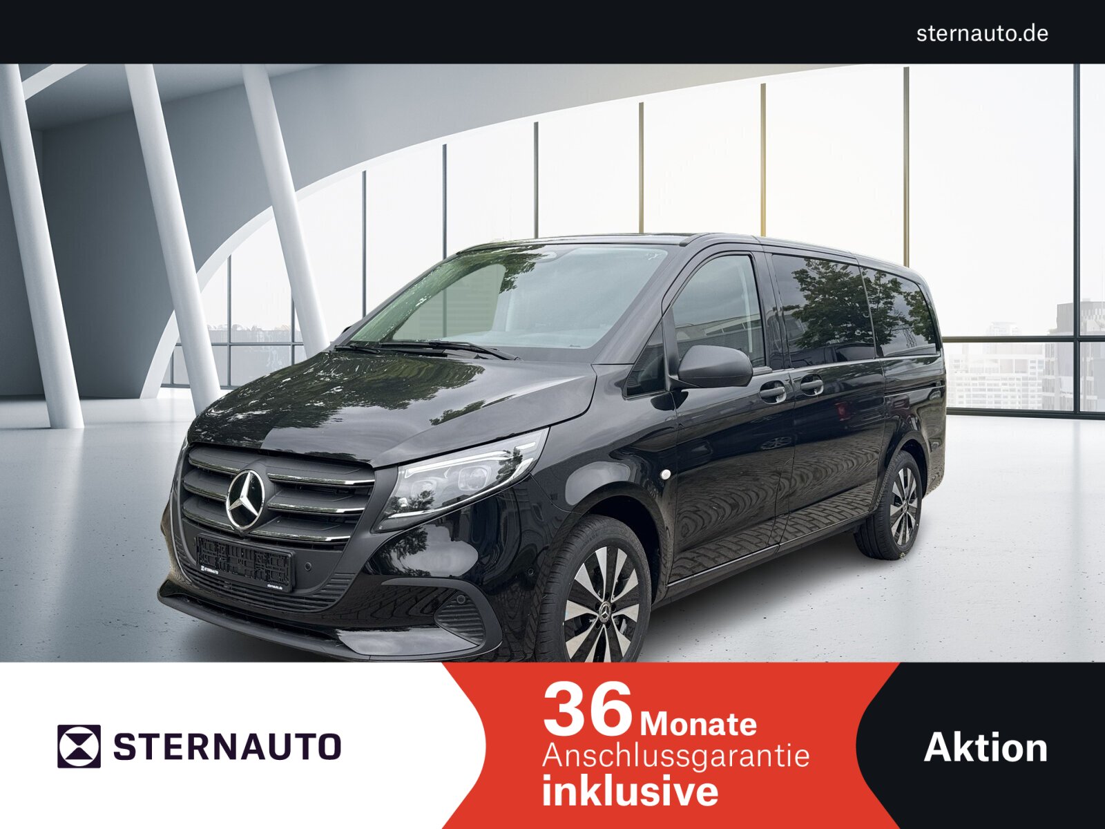 Mercedes-Benz Vito 116 CDI Tourer lang Autom LED Klima Navi 2xSchiebetür Leder