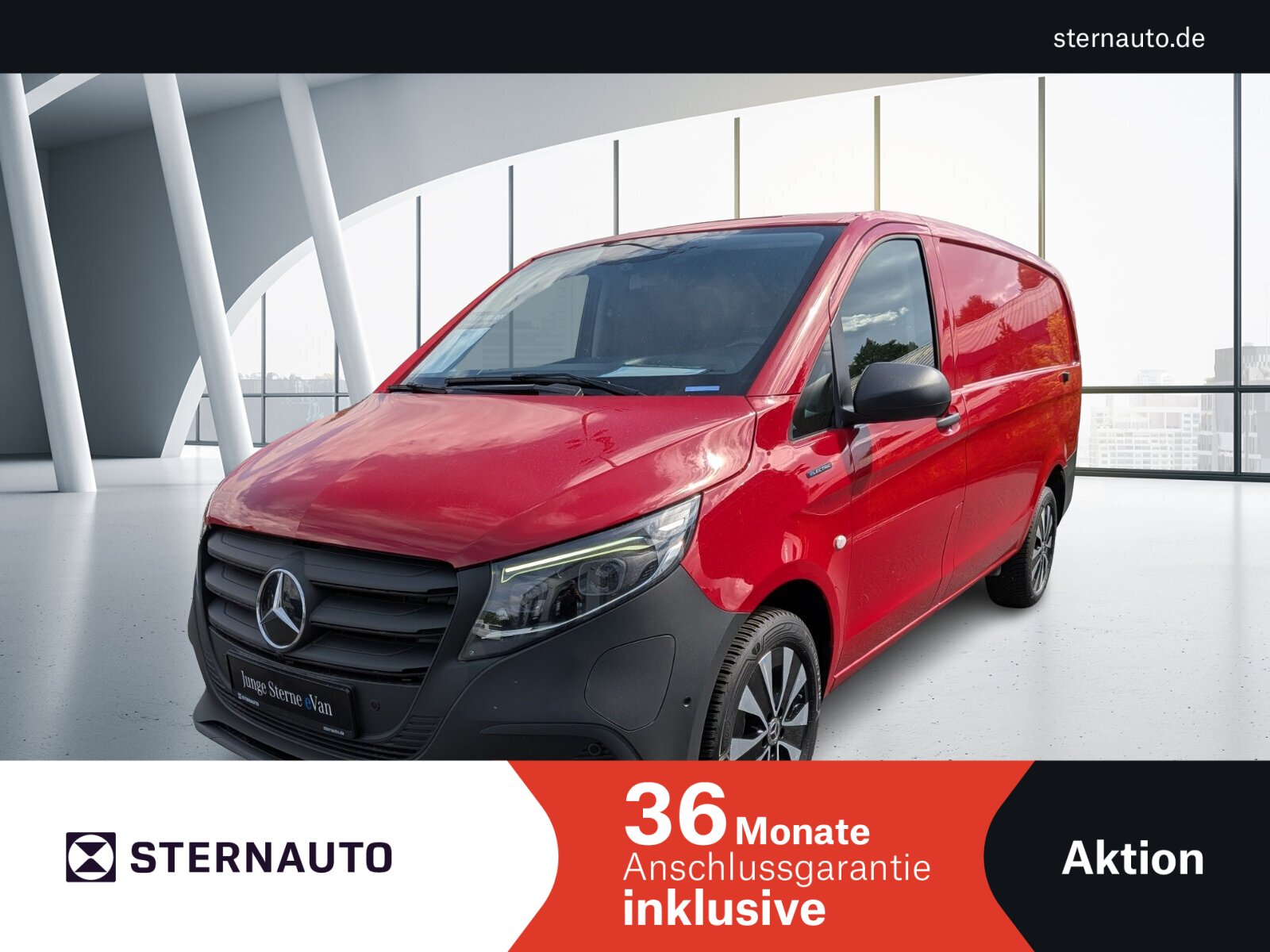 Mercedes-Benz eVito 112 Kasten Lang DISTR. Navi Kamera Klima LED