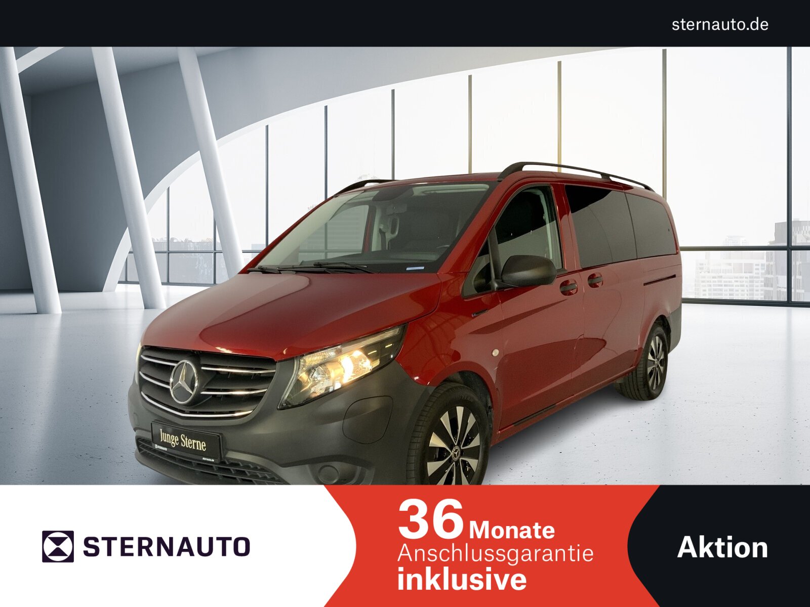 Mercedes-Benz eVito 129 Tourer Pro/L Autom. Navi Klima Kamera 