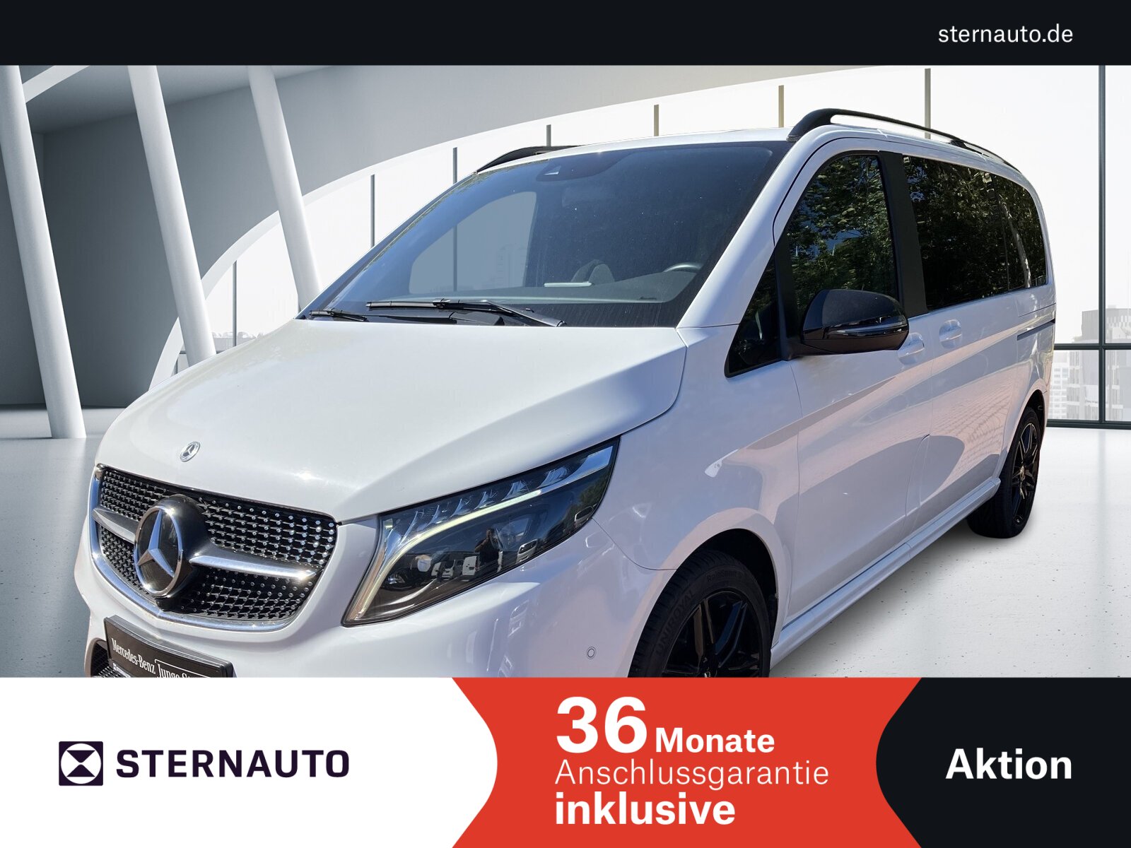 Mercedes-Benz V 220 d AMG Line Autom Kompakt LED Night Klima DAB KAmera