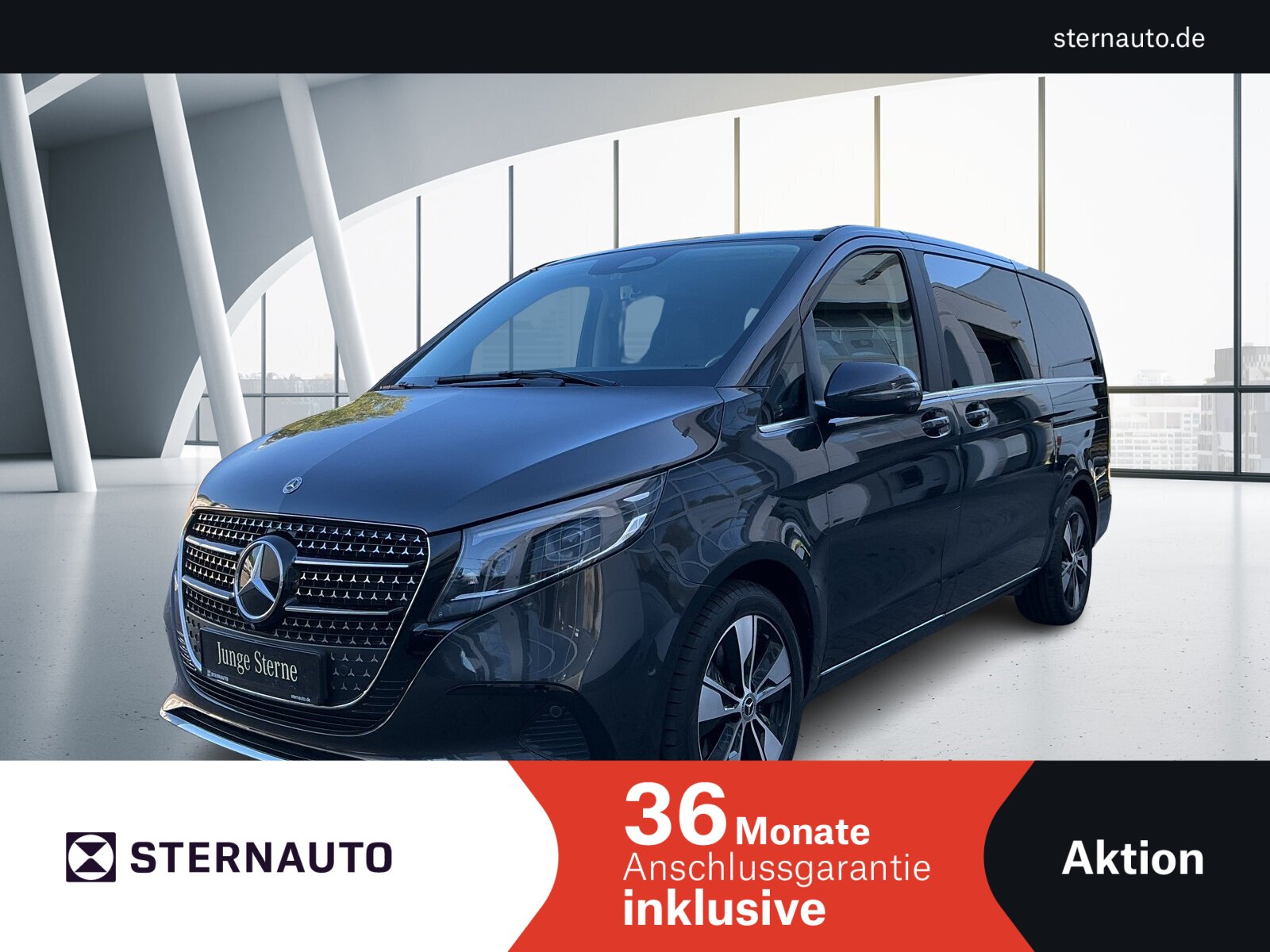 Mercedes-Benz V 250 d AVANTG Lang Multibeam Airmatic/AHK/Distr/Leder/Burmester