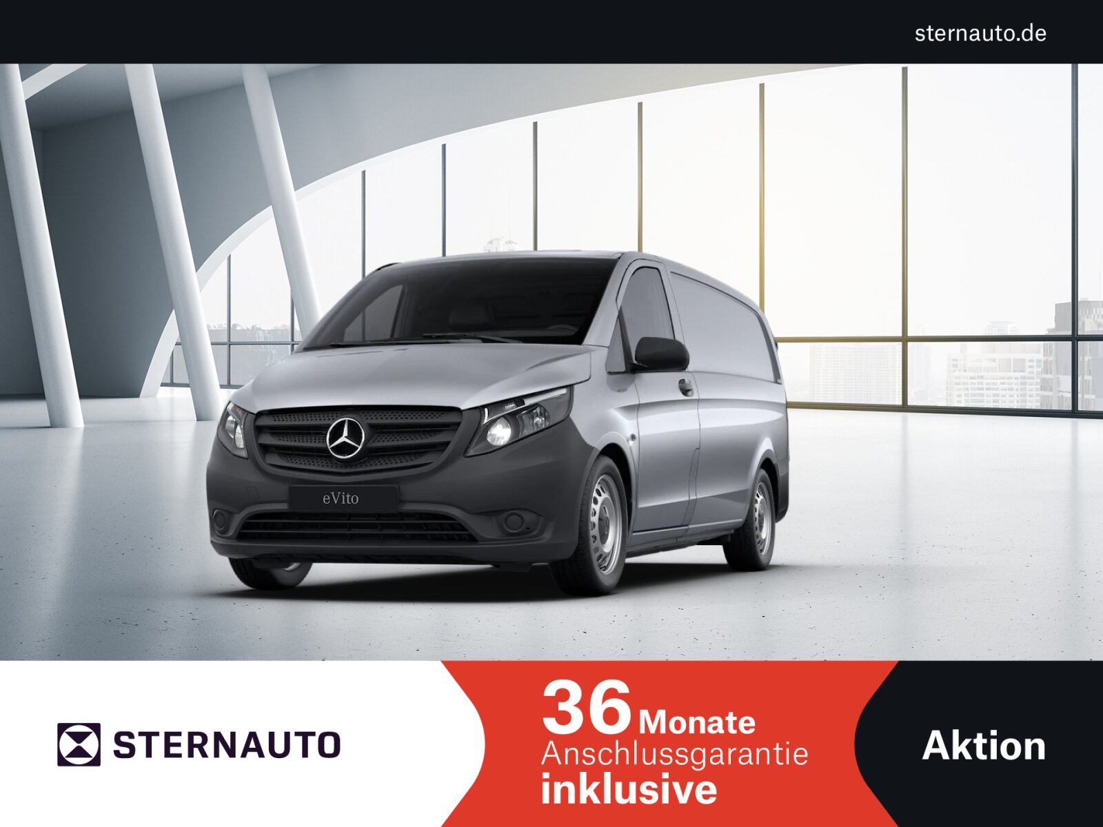 Mercedes-Benz eVito 111 KA/L KA/L DAB Klima Sitzhzg 