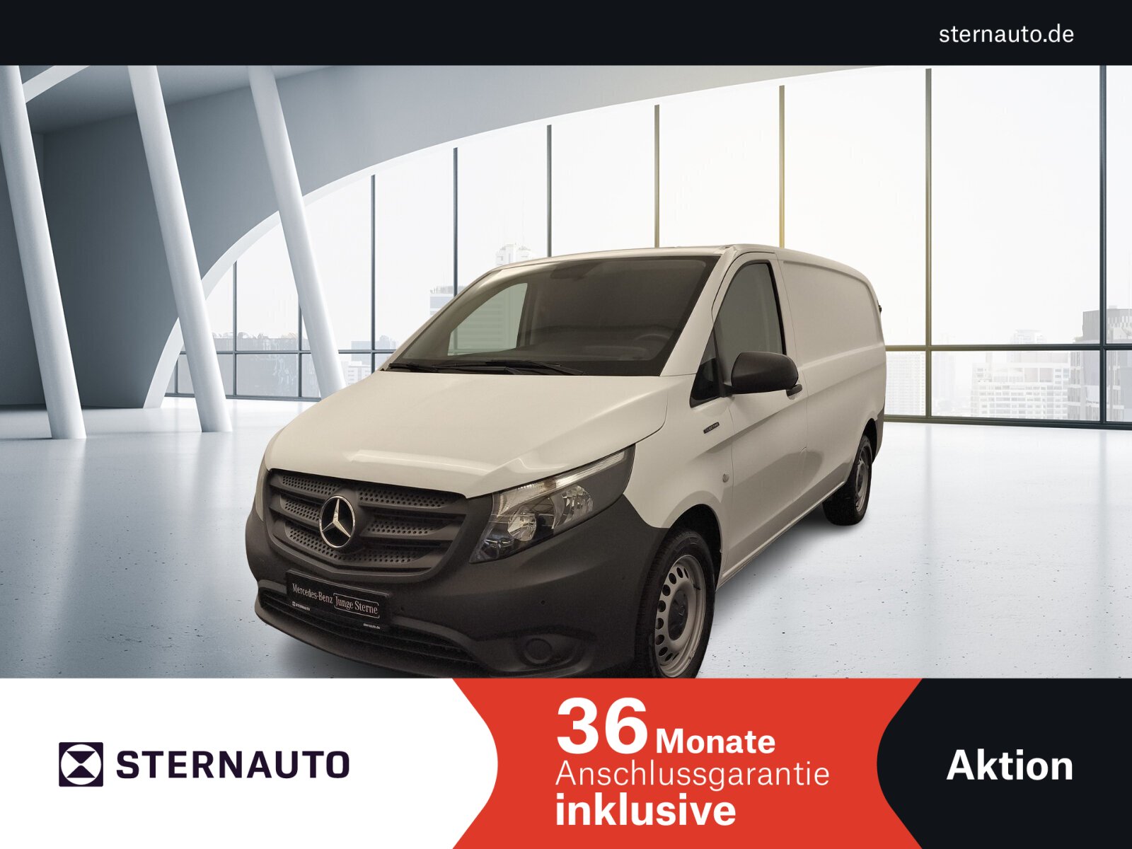 Mercedes-Benz eVito 111 KA Lang DAB Kamera Klima Sitzhzg