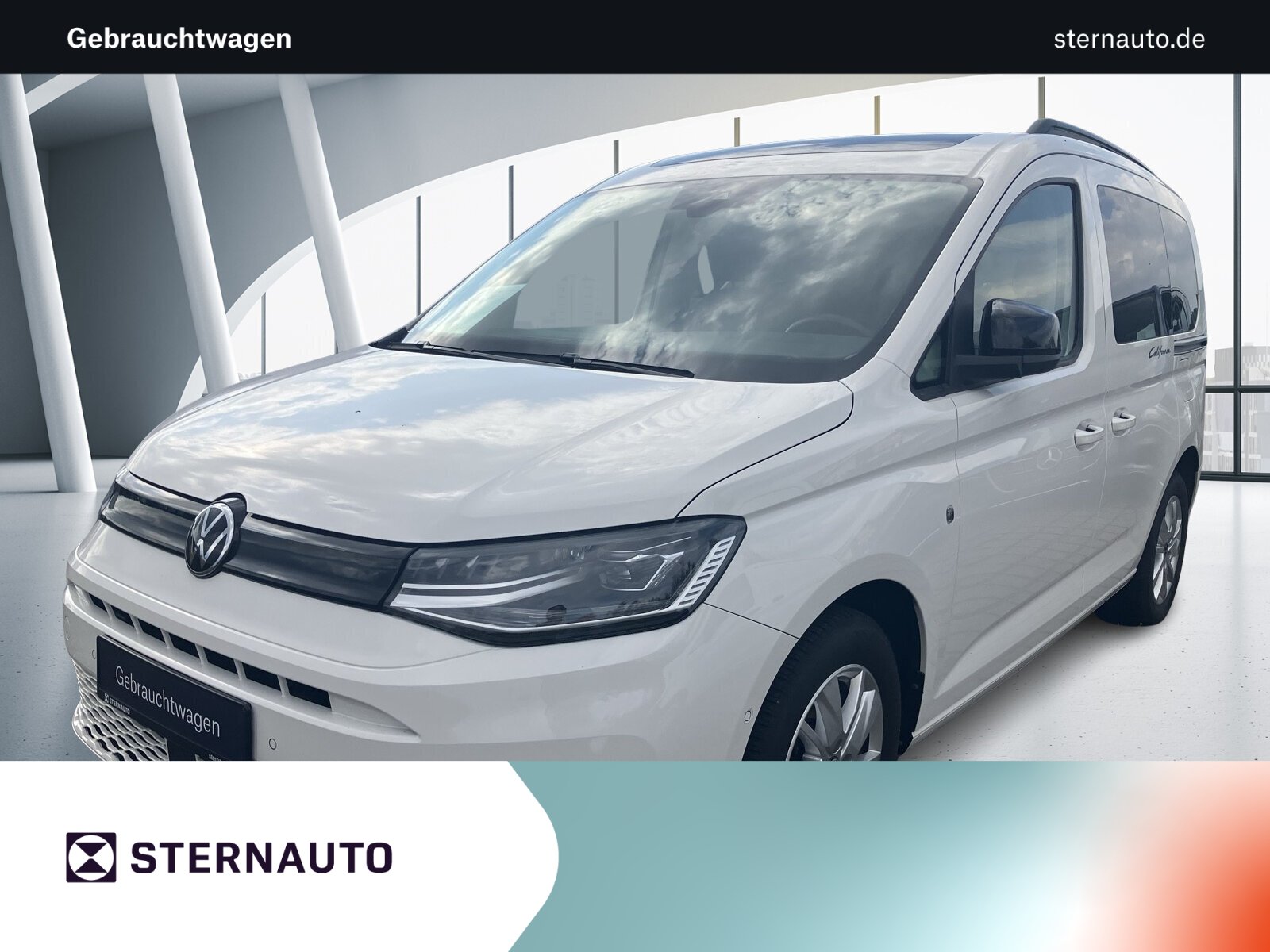 Volkswagen Caddy California 2.0 TDI Camper Pano-Dach,LED,Navi,Küchenmodul