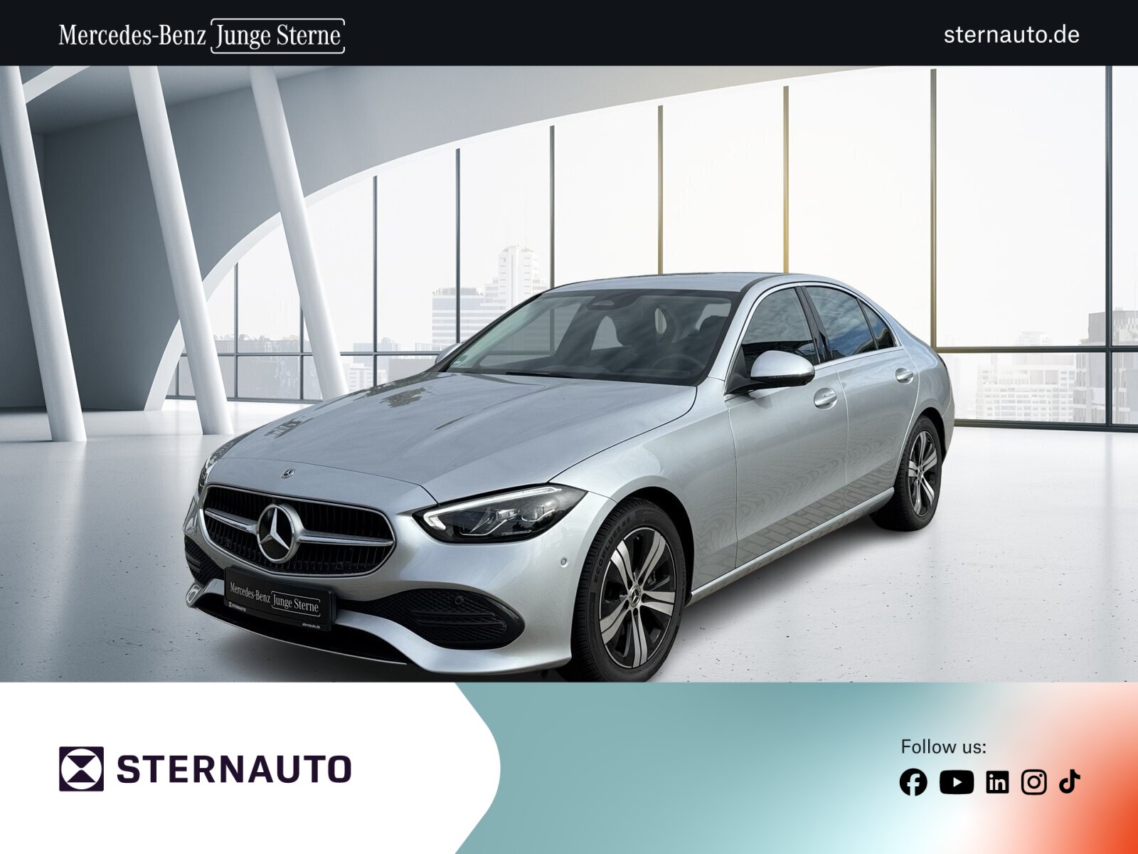 Mercedes-Benz C 220 d Ava Plus 360 Kam Memory WinterpakAHK LED