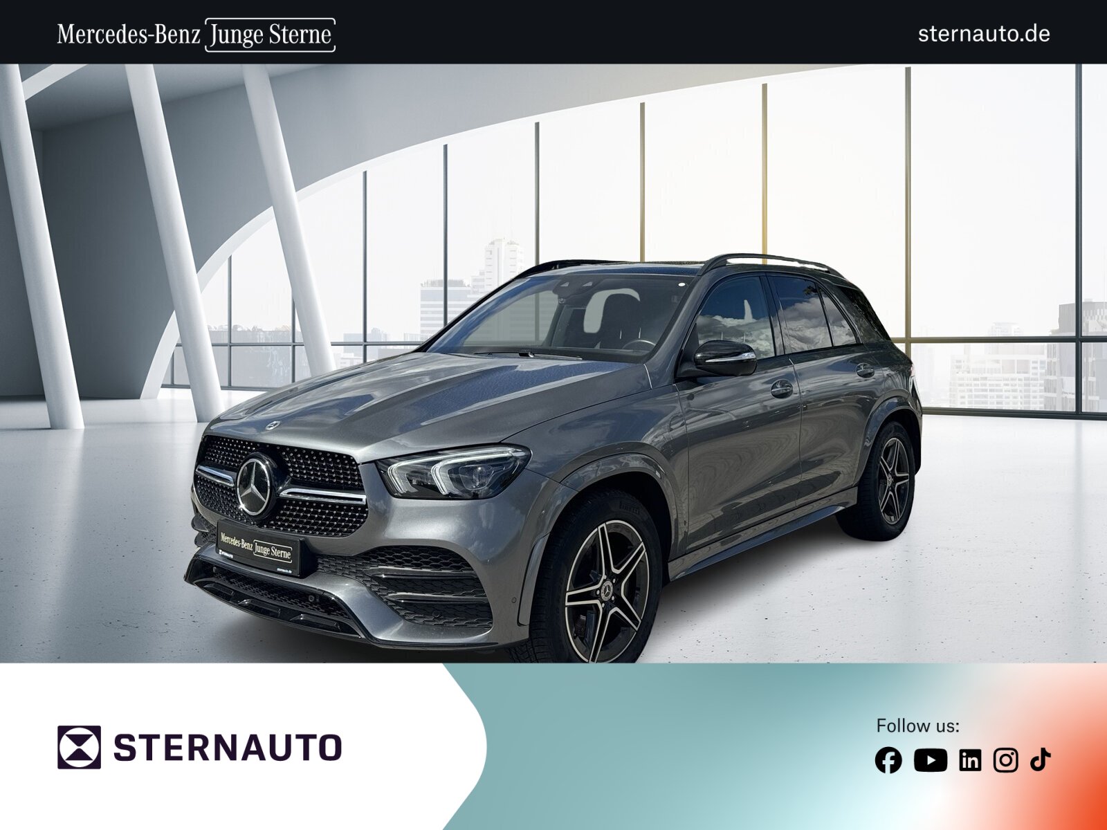 Mercedes-Benz GLE 400 d 4M Pano Distr Standh 360 Multibeam Airm