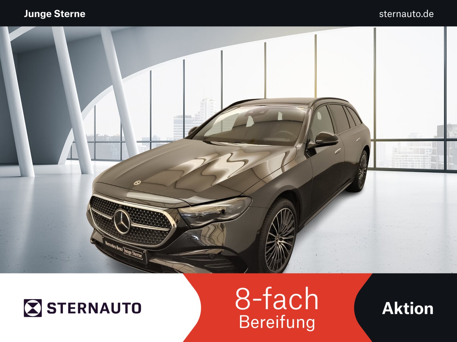 Mercedes-Benz E 450 T d 4M AMG Pano Distr Standh DigiLight Burm
