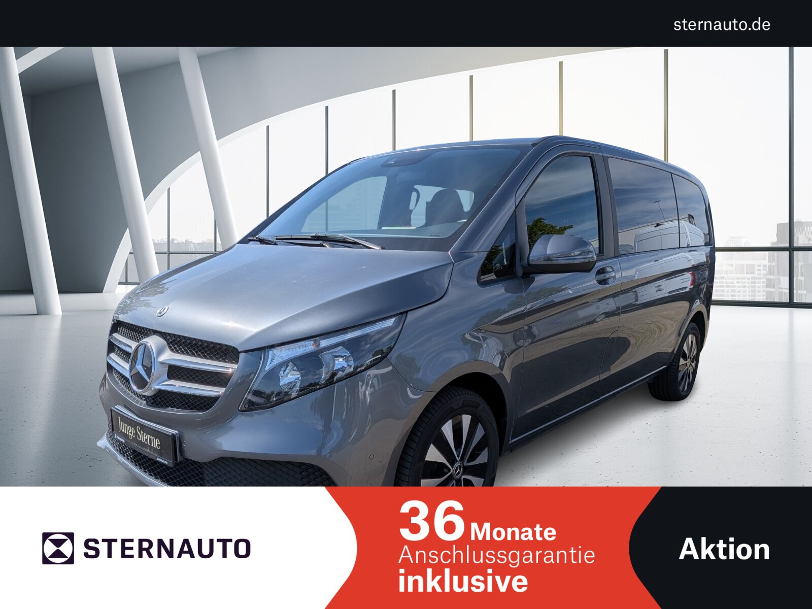 Mercedes-Benz V 220 d RISE Kompakt AHK 2,5t NAVI KLIMA 8-SITZE 