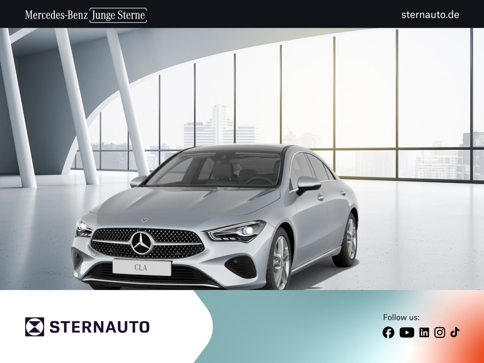 Mercedes-Benz CLA 180 Coupé Progressive Pano Distro RüCam LED 