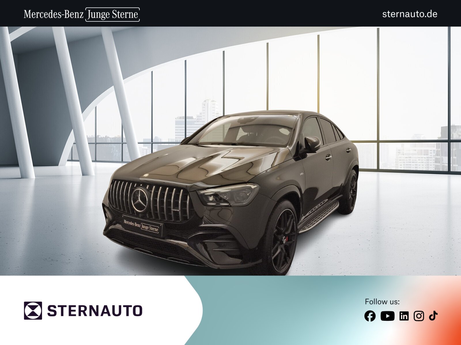 Mercedes-Benz GLE 53 4M Coupé Pano Distro Multibeam Burm3D AHK