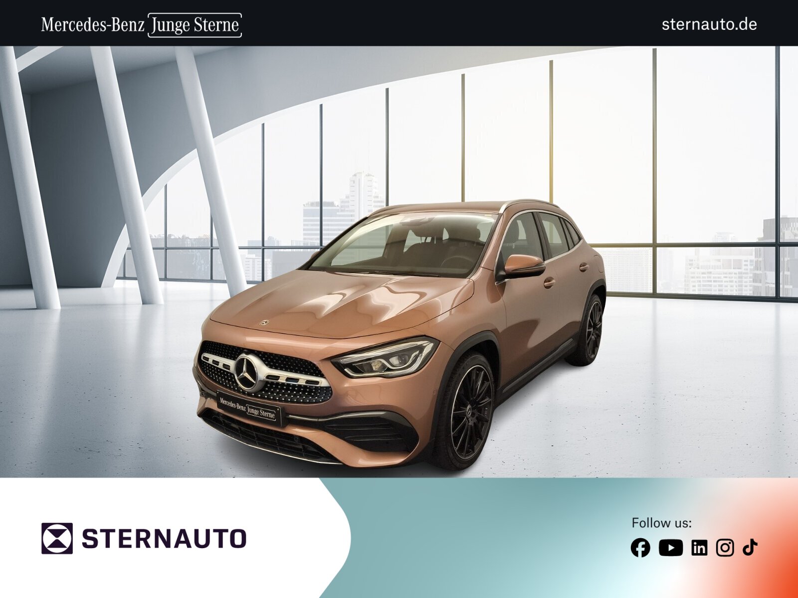 Mercedes-Benz GLA 200 d AMG MBUX High LED Spur AHK CarPlay