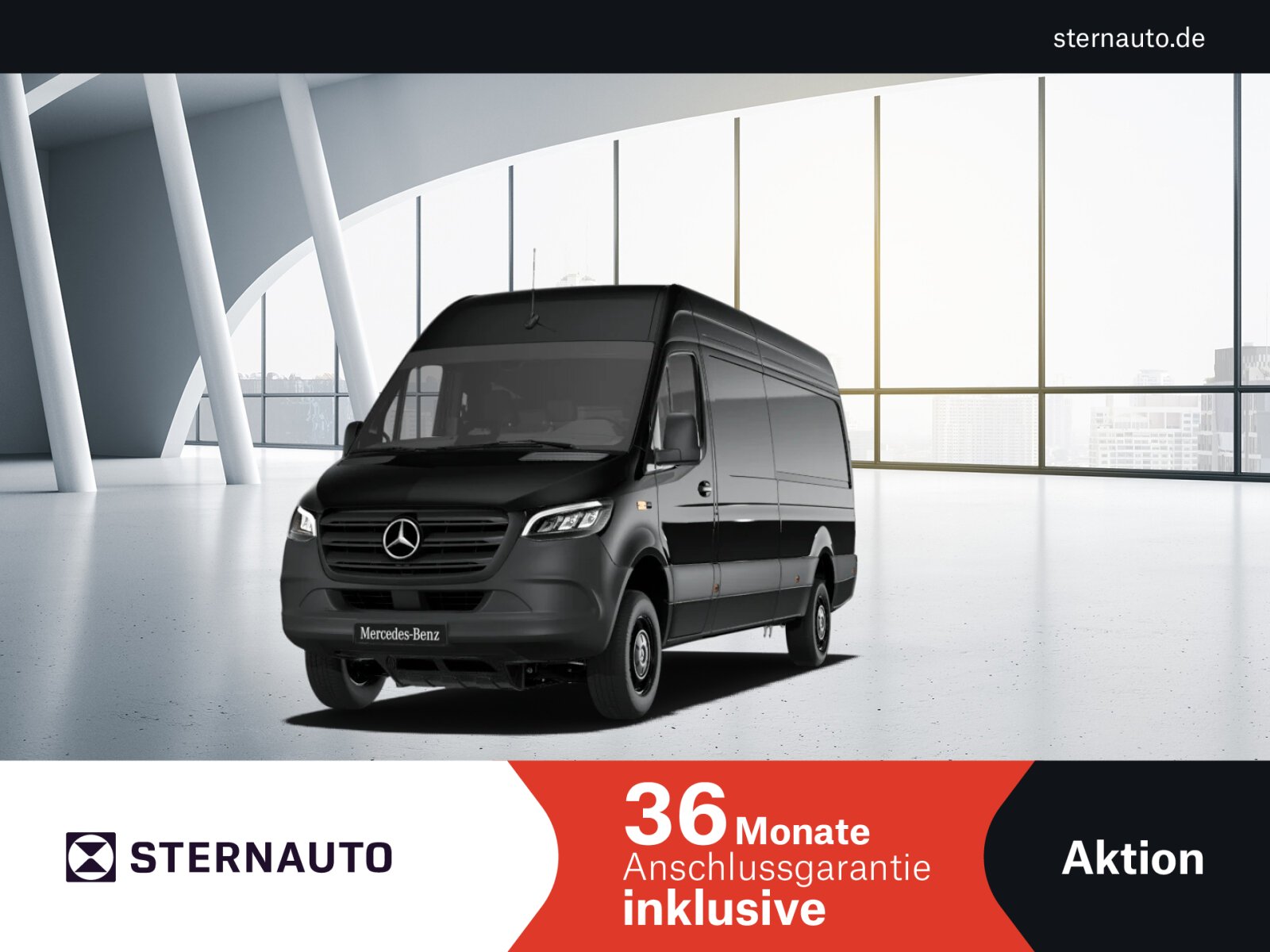Mercedes-Benz Sprinter 319 4x4 KA L3H2 9G LED Standh MBUX AHK 