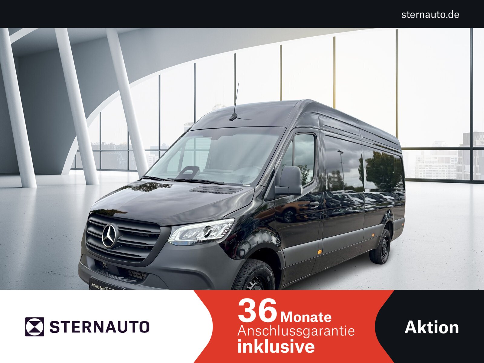 Mercedes-Benz Sprinter 317 KA L3H2 9G LED Kamera MBUX AHK 3,5t 