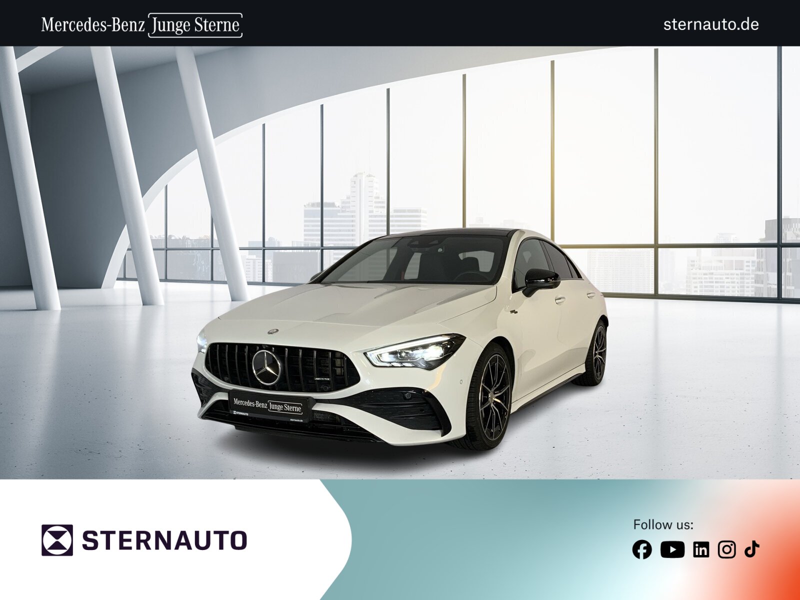 Mercedes-Benz CLA 35 AMG 4M Coupé Pano MultibeamLED Night 360° 