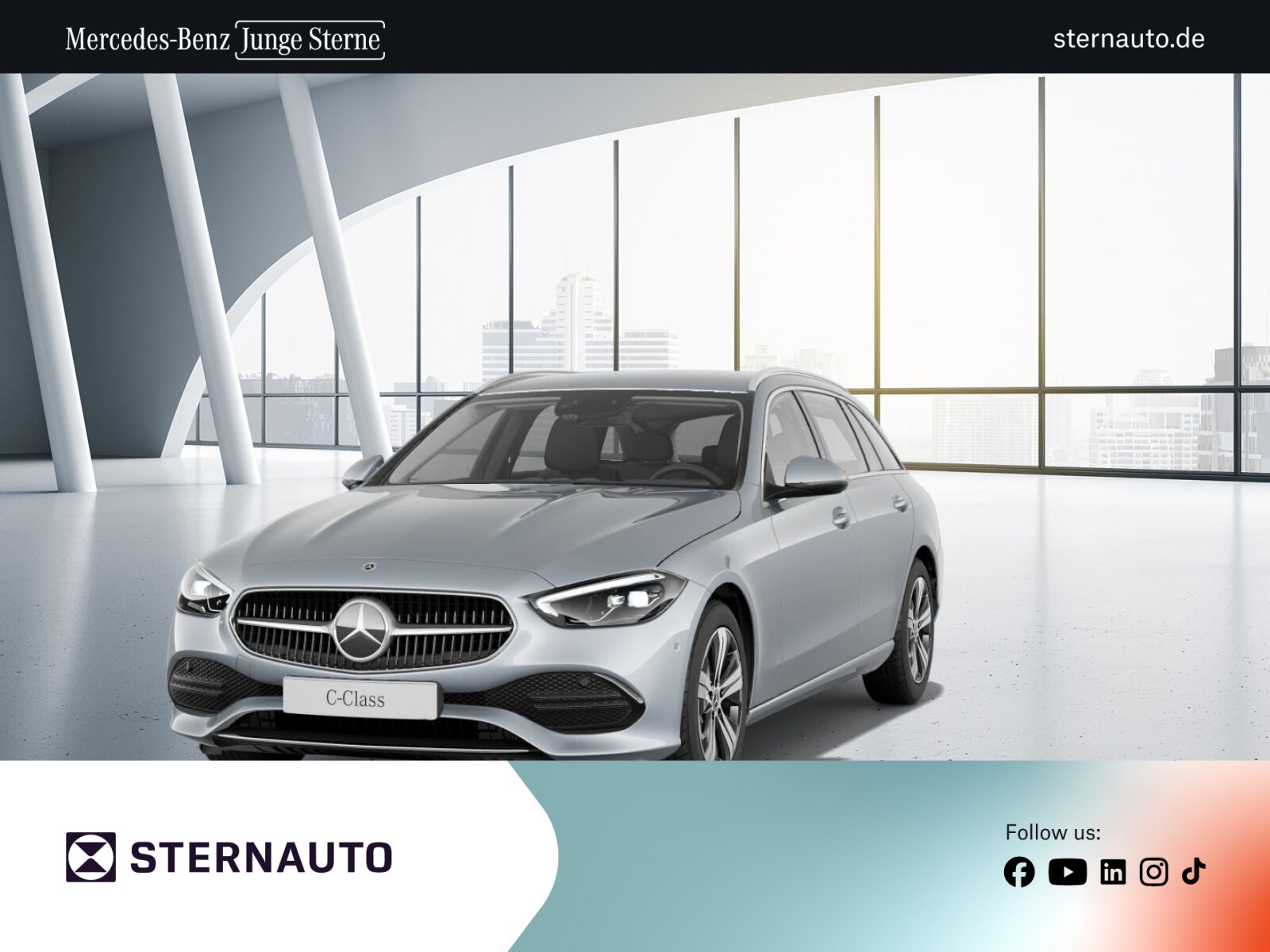 Mercedes-Benz C 180 T AVANTGARDE DISTRONIC HUD Apple CarPlay 