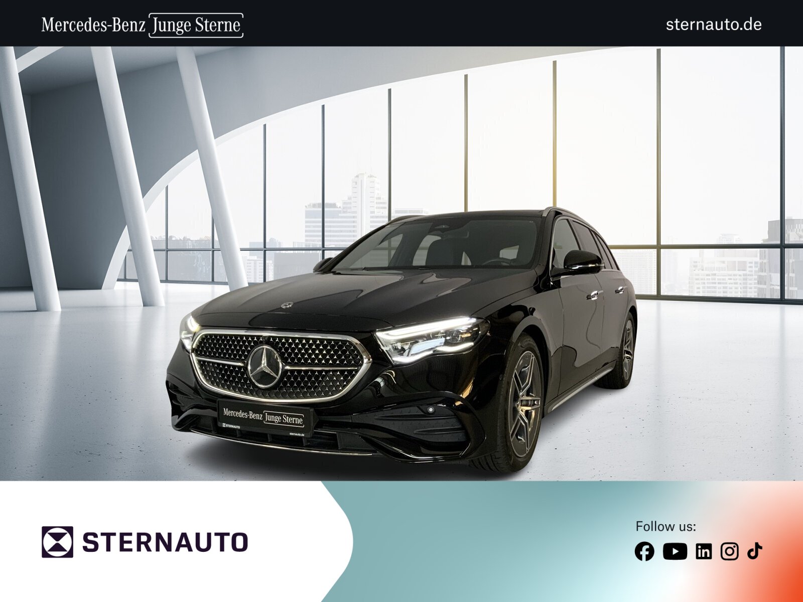 Mercedes-Benz E 450 4M T AMG Premium + Superscreen AHK Standh 